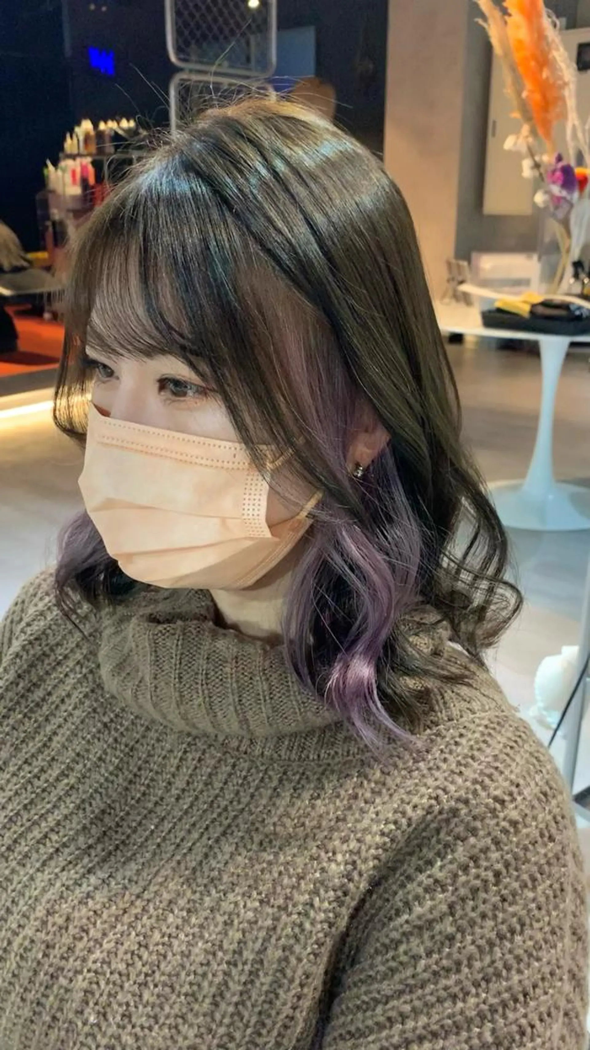 カラー KISS SWAN所属・B E C H I C O〔べち子〕のヘアスタイル