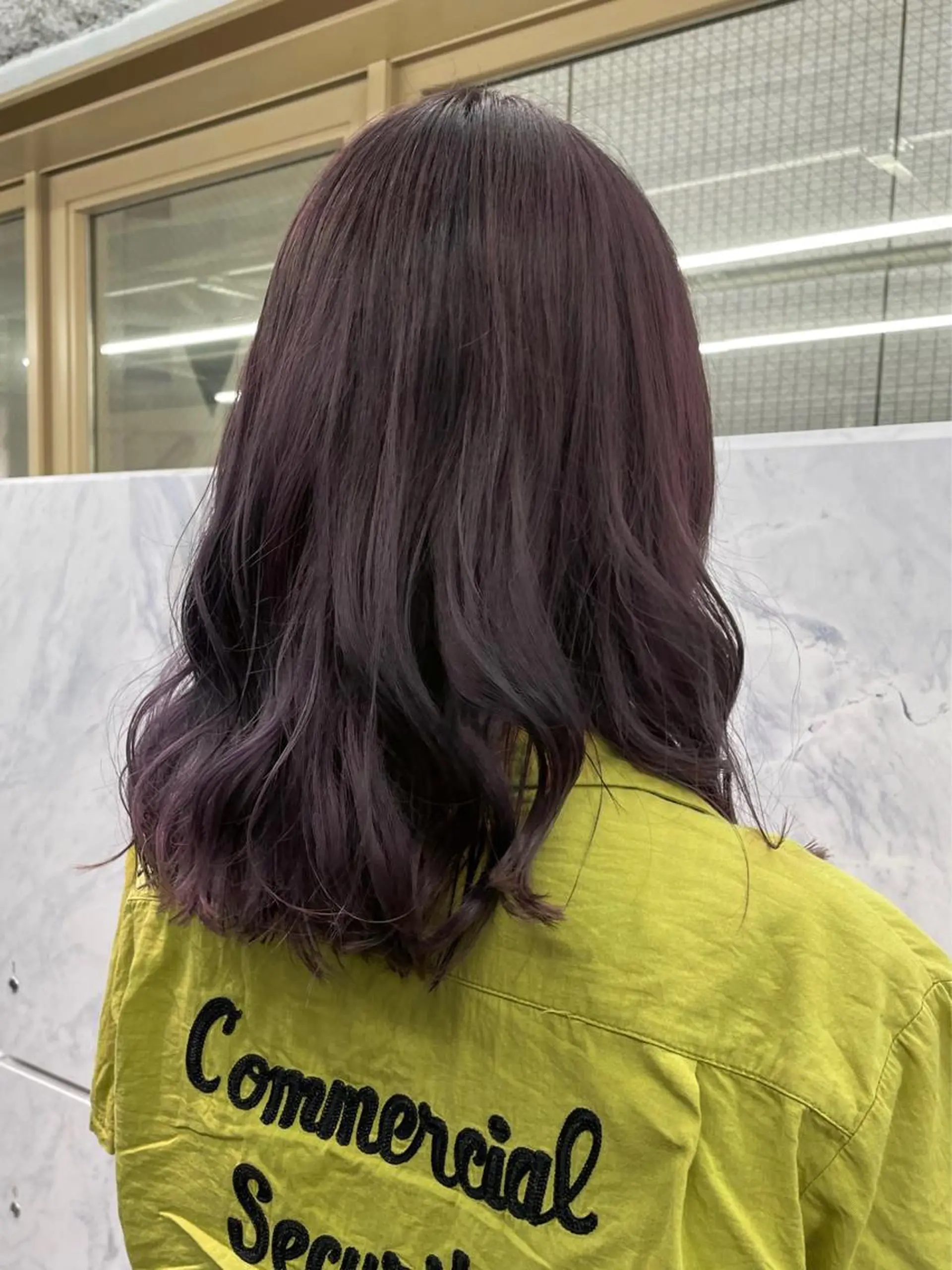 ミディアム カラー ラベンダーカラー ピンクカラー ピンクラベンダー 🎀プルエクステ みまひかる🎀のヘアスタイル