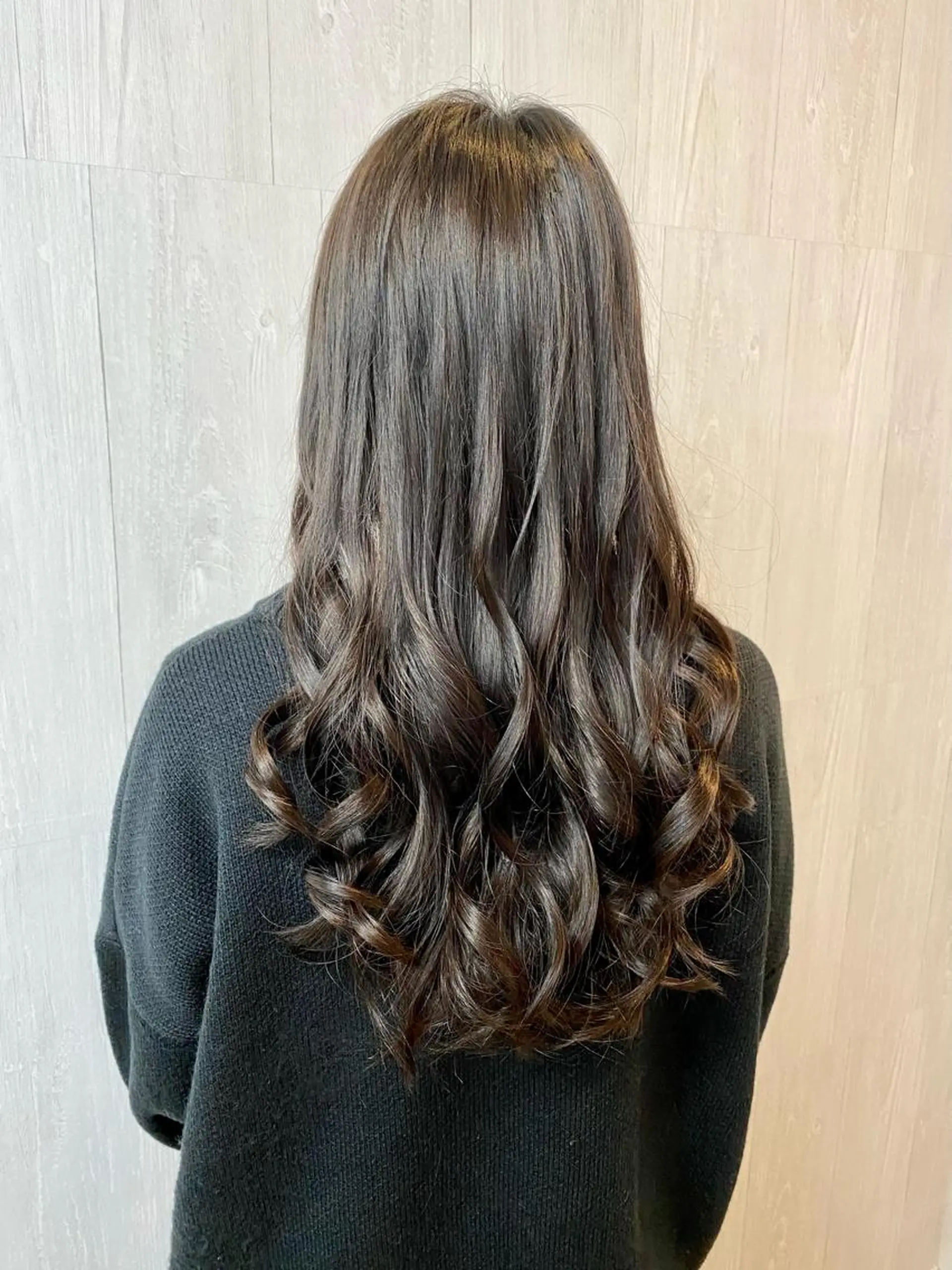 ロング エクステ エクステ GLOSS 心斎橋 山上のヘアスタイル