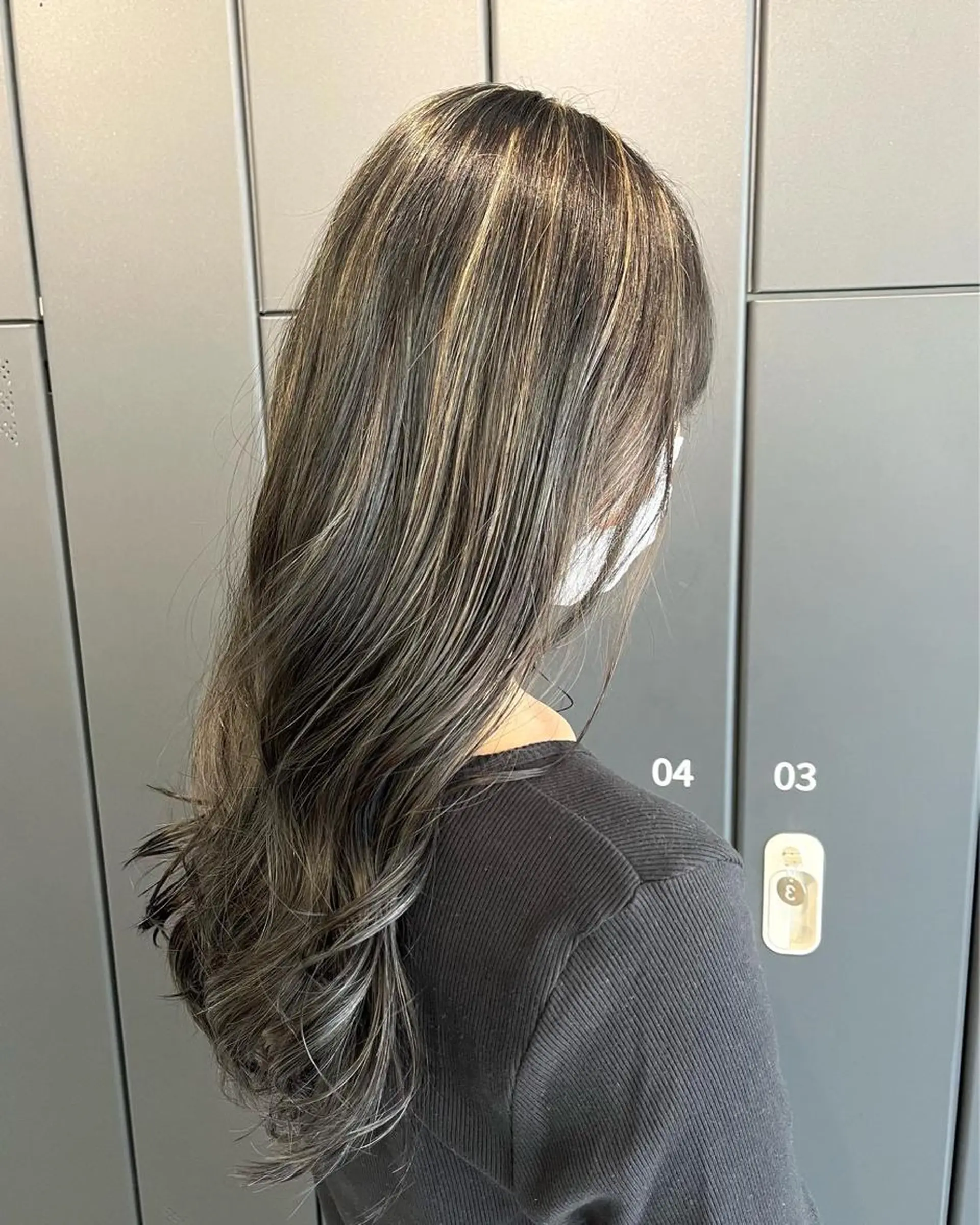 ロング カラー ベージュカラー ハイライトカラー ハイライト ハイライト/ショート /ボブ/RYOHEIのヘアスタイル