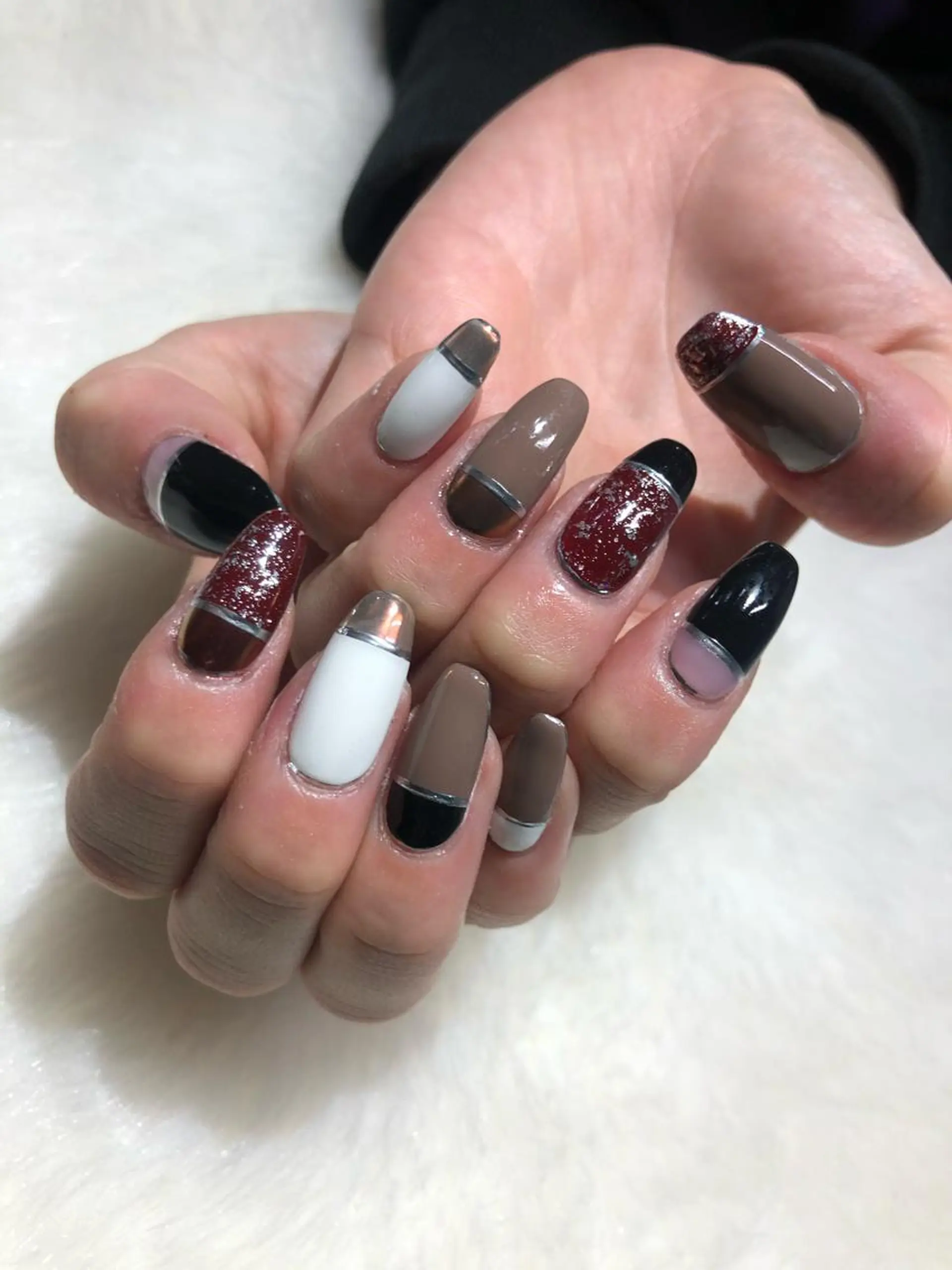 ネイル Amber21.所属・Nagahama Akariのネイルデザイン