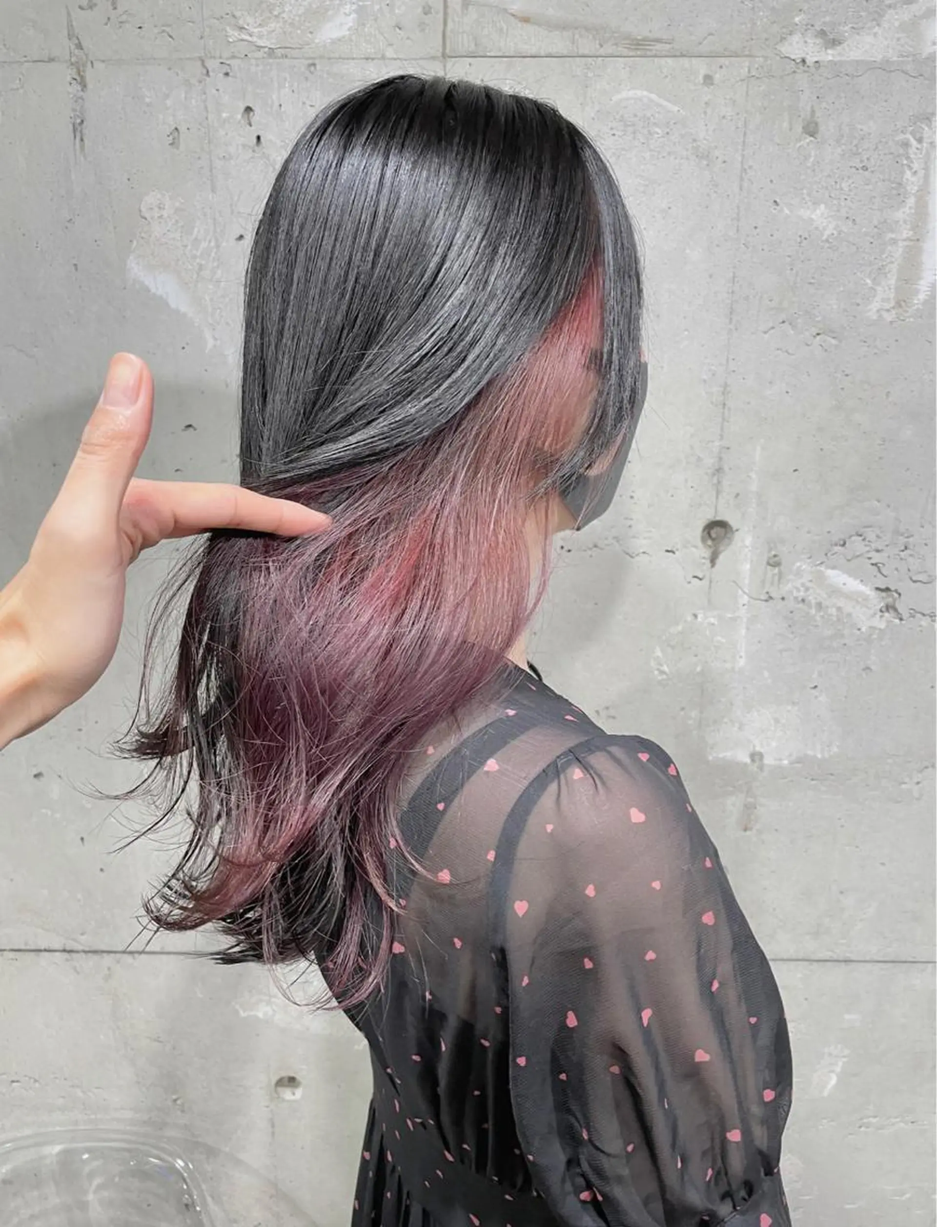 ロング カラー ヘアカラー トリートメント ヘッドスパ ヘアセット ベージュカラー💖 やすひろのヘアスタイル