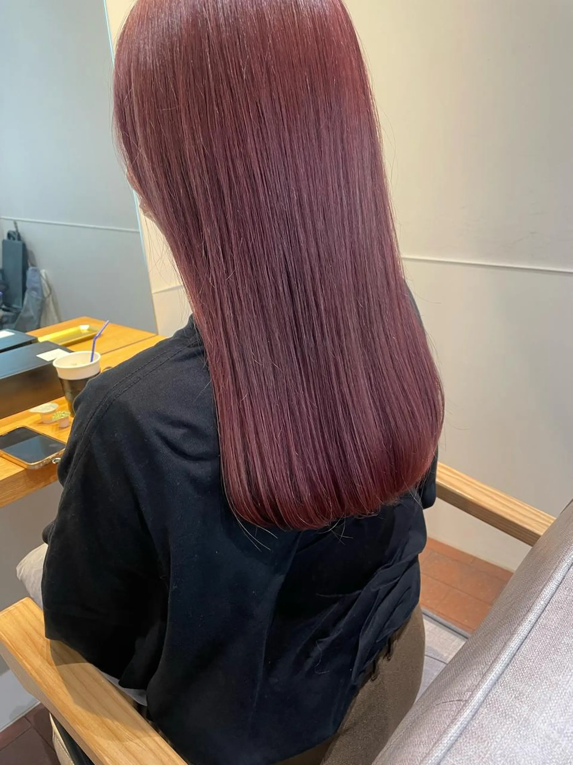 ロング カラー カット ヘアカラー gotoday　shaire　saron所属・miu. ボブ/透け感カラーのヘアスタイル