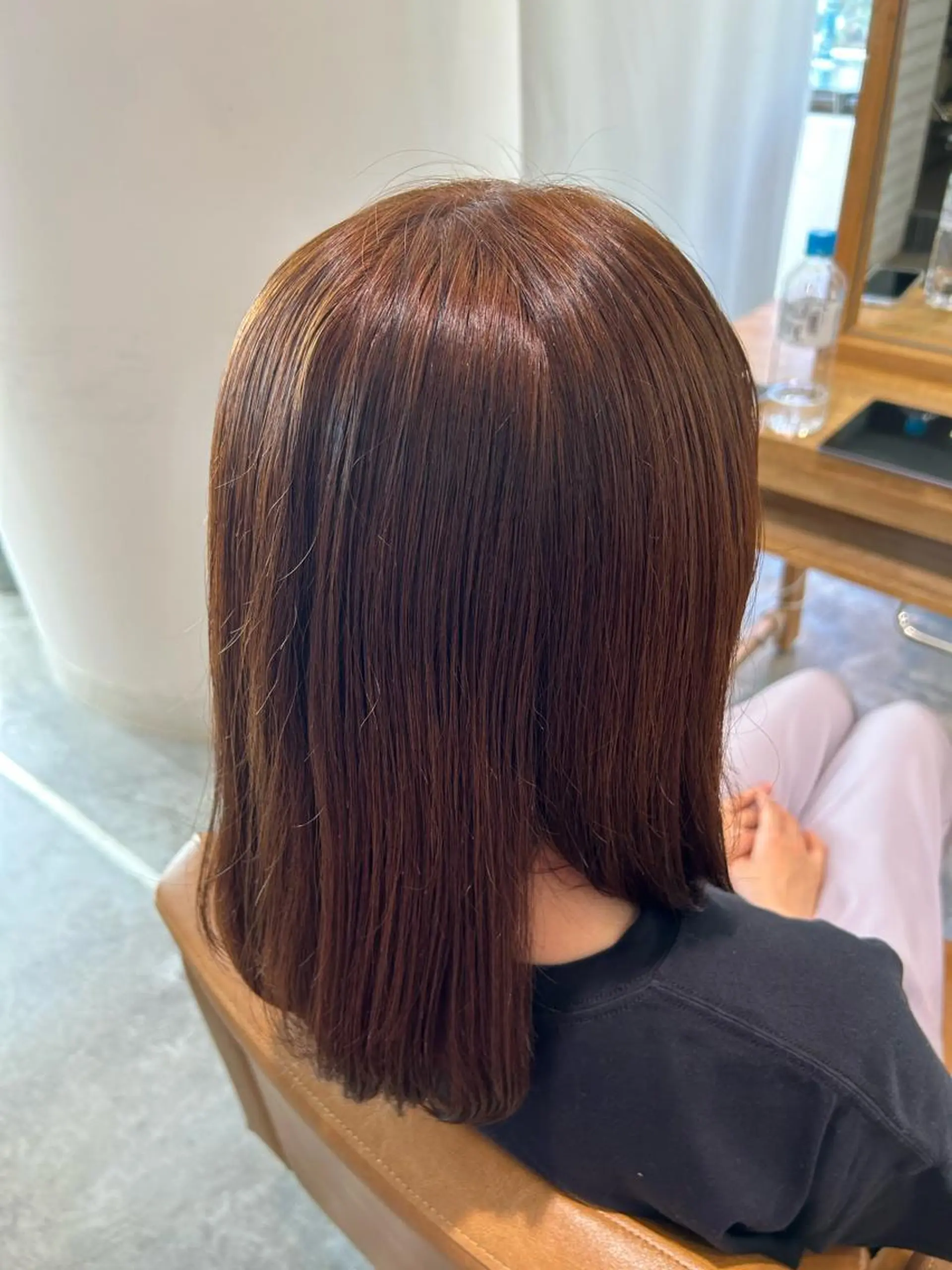 セミロング ヘアカラー 当日予約OK 🌷🤍まどかのヘアスタイル