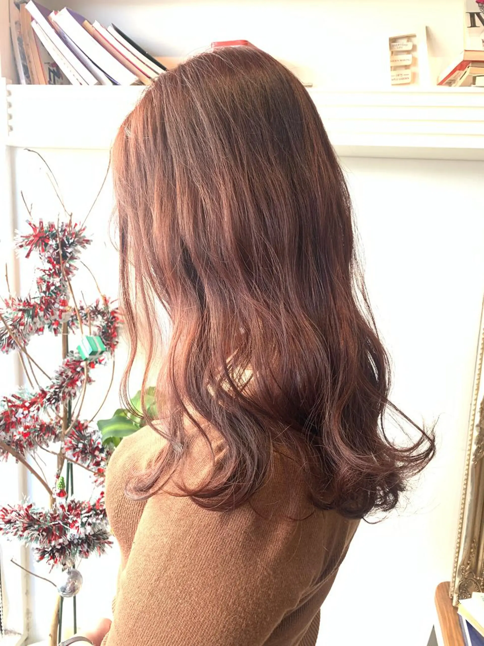 ロング カラー ヘアアレンジ ベージュカラー ピンクカラー ピンクベージュ 大宮/山口 竣也のヘアスタイル