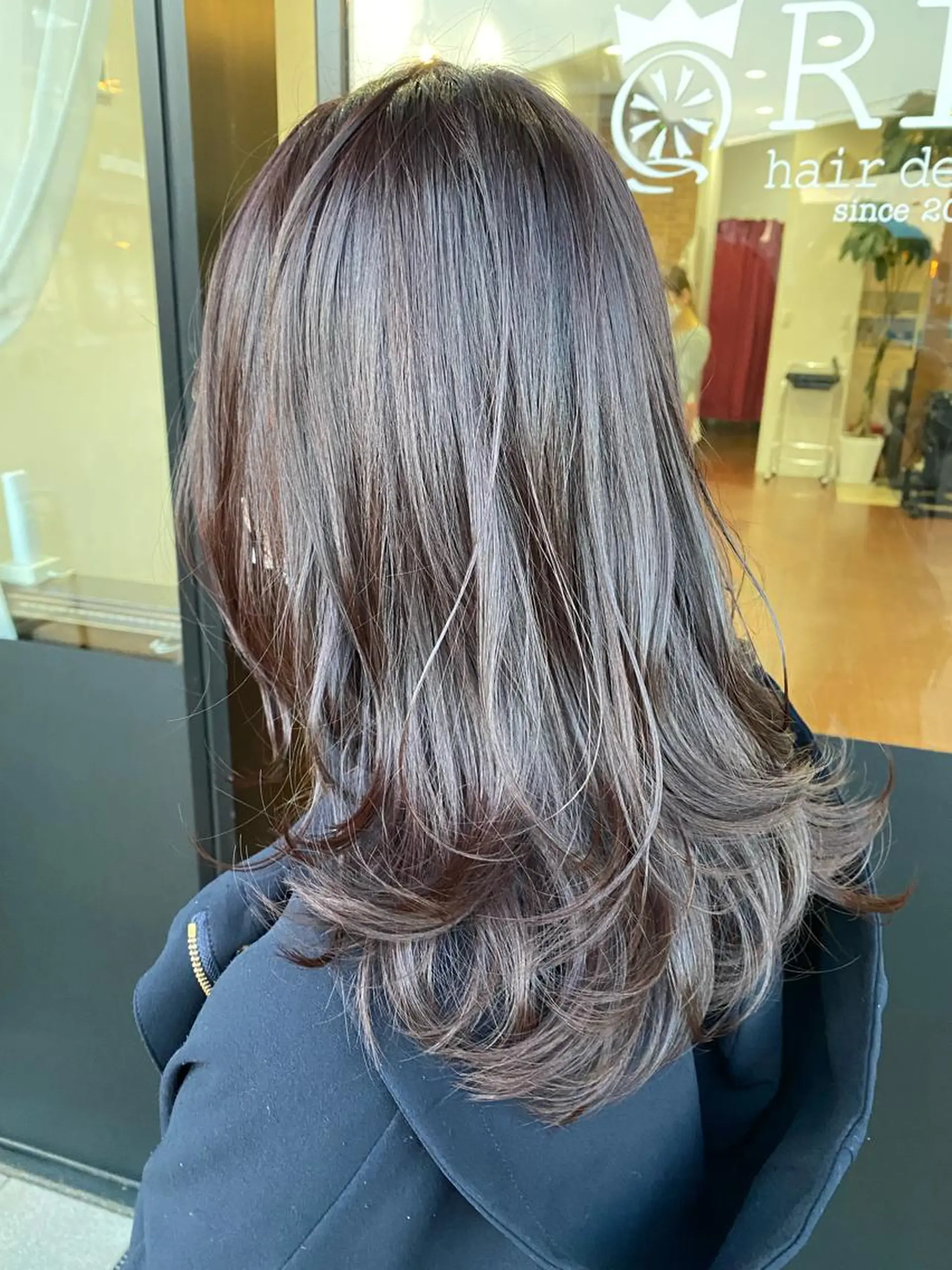 セミロング カラー ヘアカラー HANA by RIZのヘアスタイル