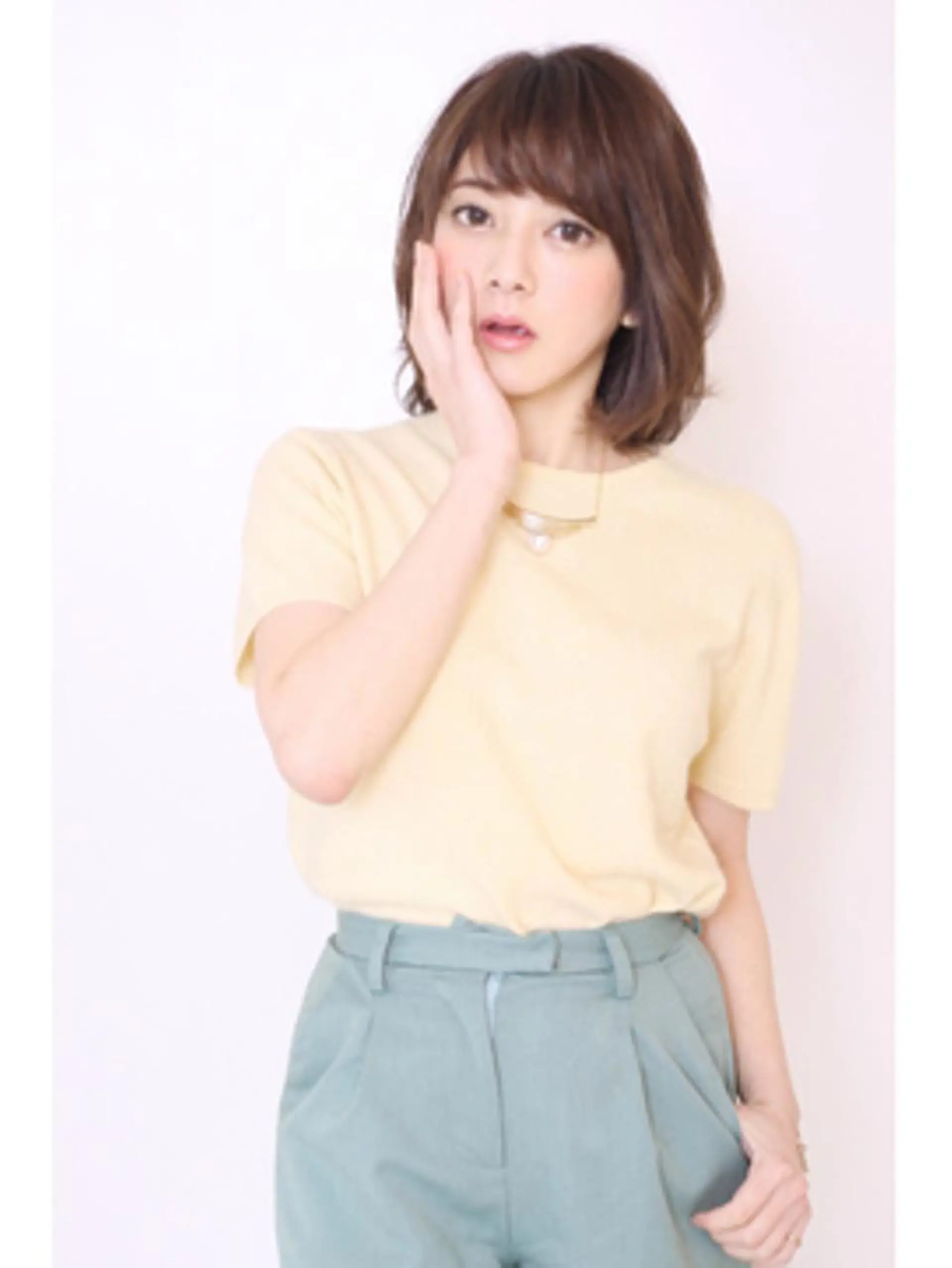 ミディアム カラー パーマ ヘアアレンジ メンズ キッズ ネイル マツエク・マツパ 透明感カラー💖 Stylist佐藤澪のマツエク・マツパデザイン