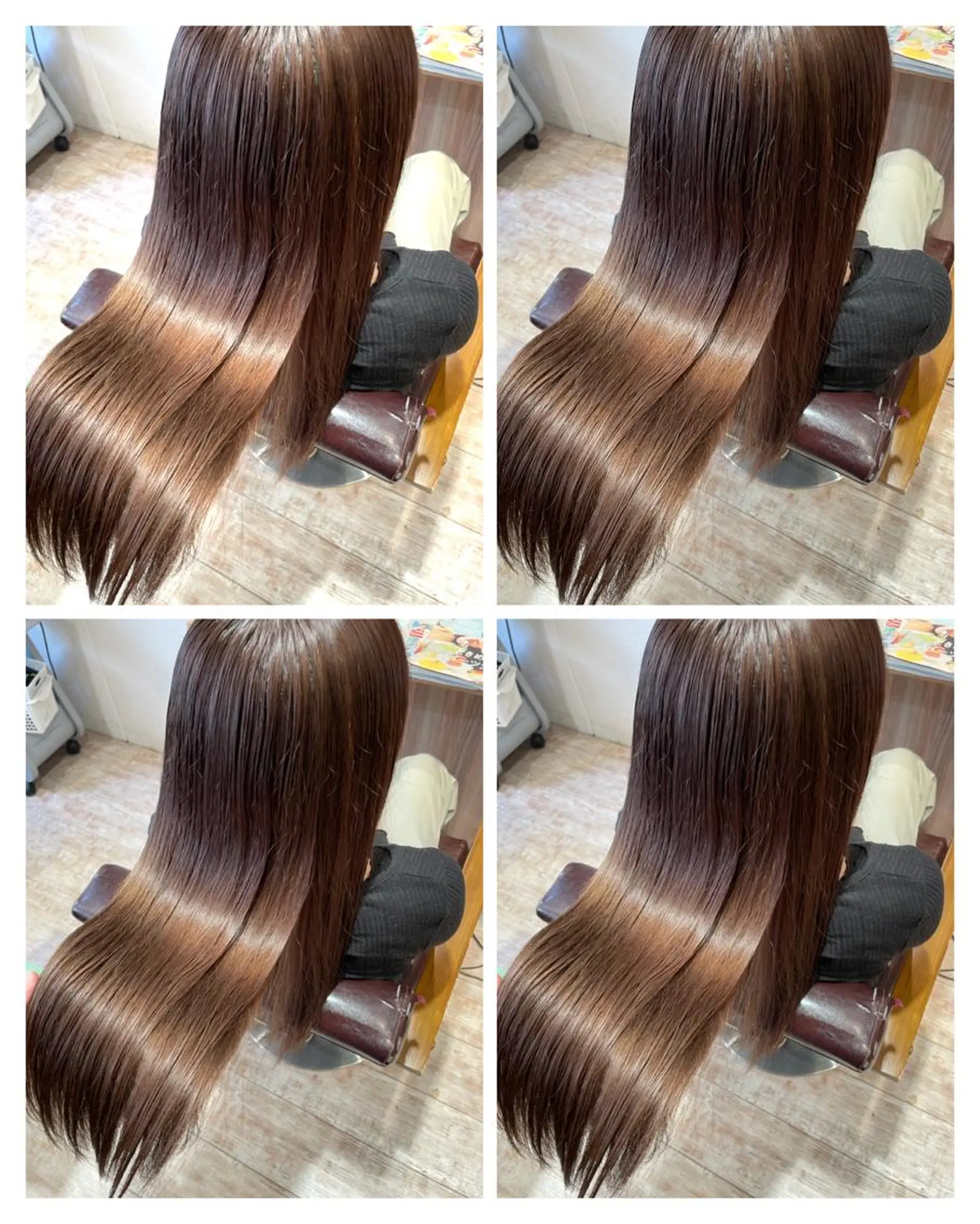 ロング カラー 切りっぱなしボブ アディクシーカラー アッシュ アッシュブラック ベージュカラー xepu【エクシープ】所属・💎縮毛矯正・ 美髪💎DAICHIのヘアスタイル