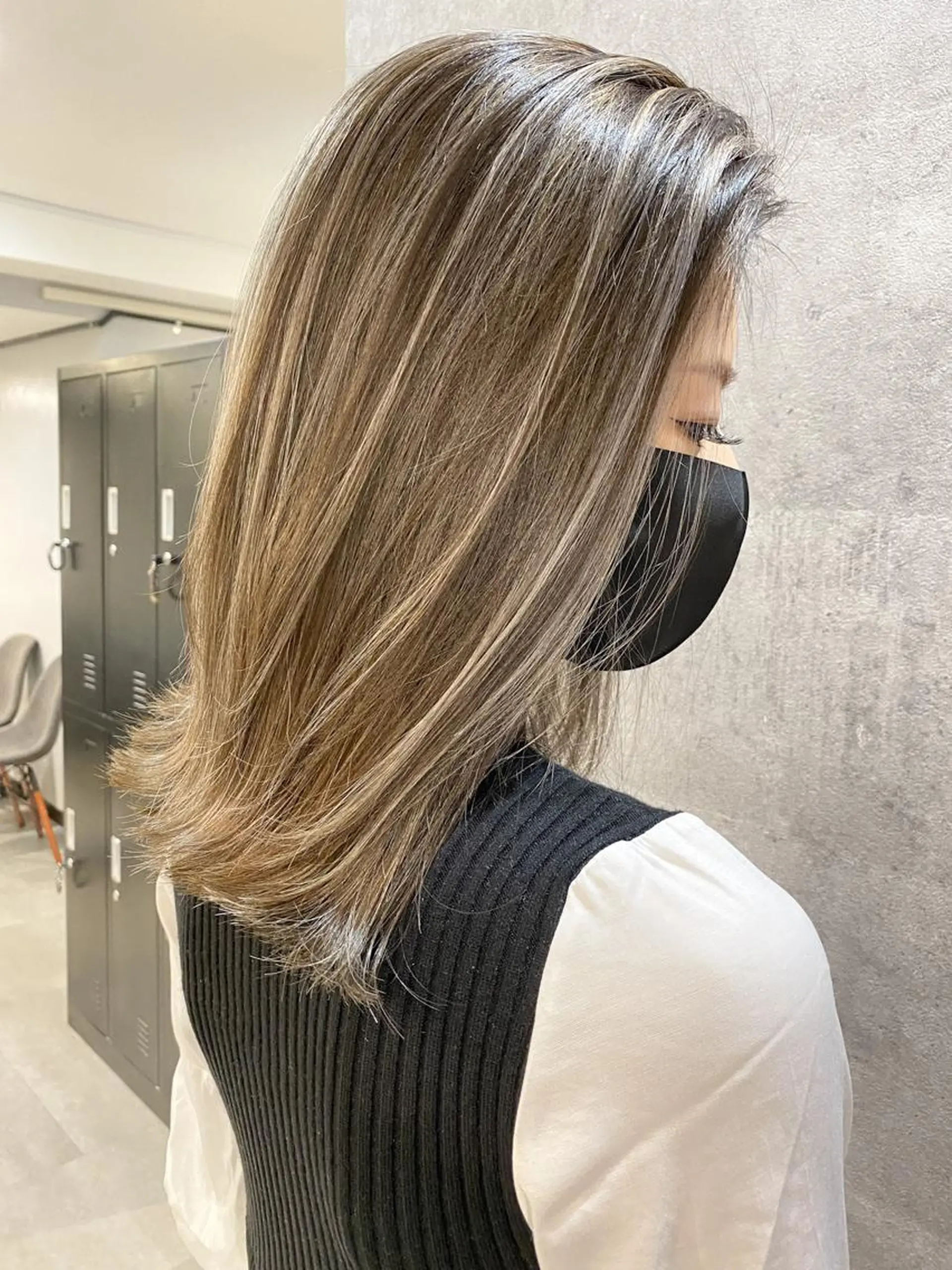 ショート カラー ヘアアレンジ ネイル マツエク・マツパ ハイライトカラー ハイライト カット ヘアカラー トリートメント 井上 一平のヘアスタイル