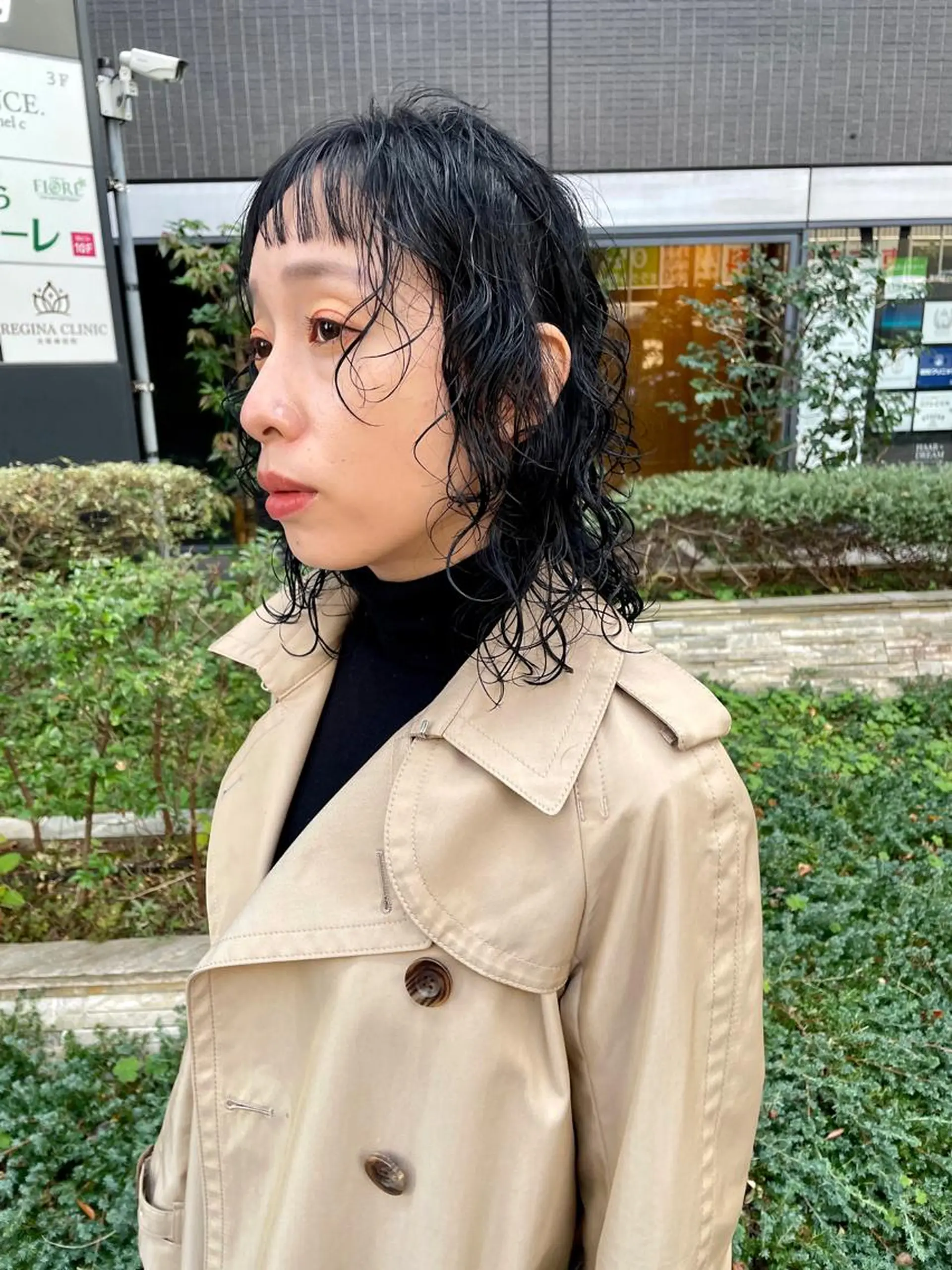 ミディアム カラー パーマ ヘアアレンジ メンズ キッズ ネイル マツエク・マツパ アイブロウ ミディアムパーマ メンズパーマ カット パーマ トリートメント tatsumi/ボブ ウルフ/レイヤーのヘアスタイル