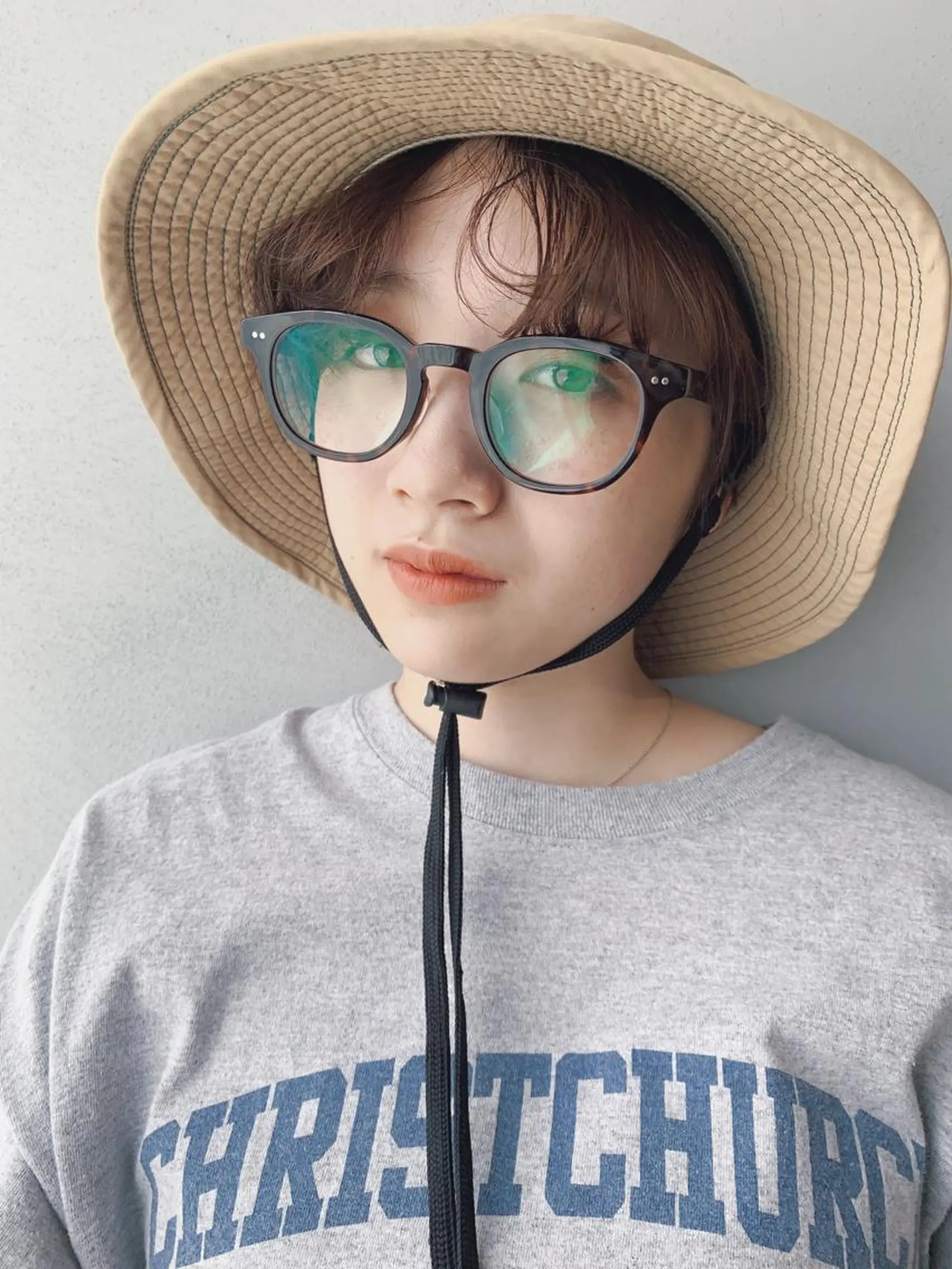 ショート カラー ボブパーマコテ巻き風 パーマNo1深江秀平のヘアスタイル