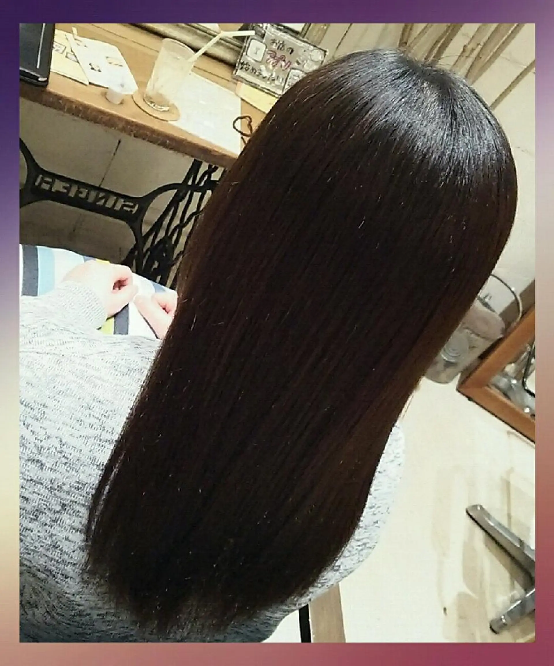 ロング パーマ こだしま   みなのヘアスタイル