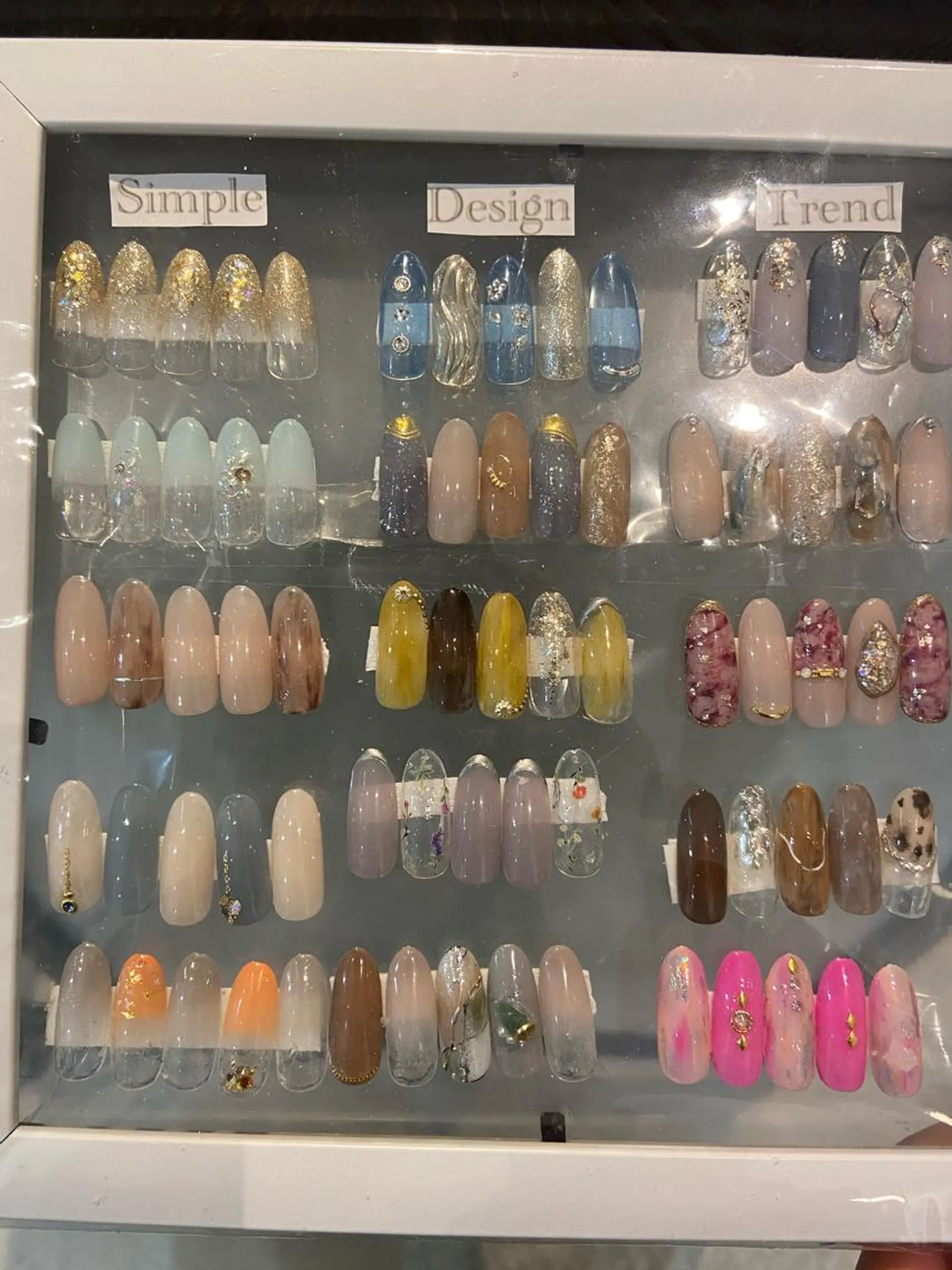ネイル Dress nail & eyelash 梅田所属・藤村 優華のネイルデザイン