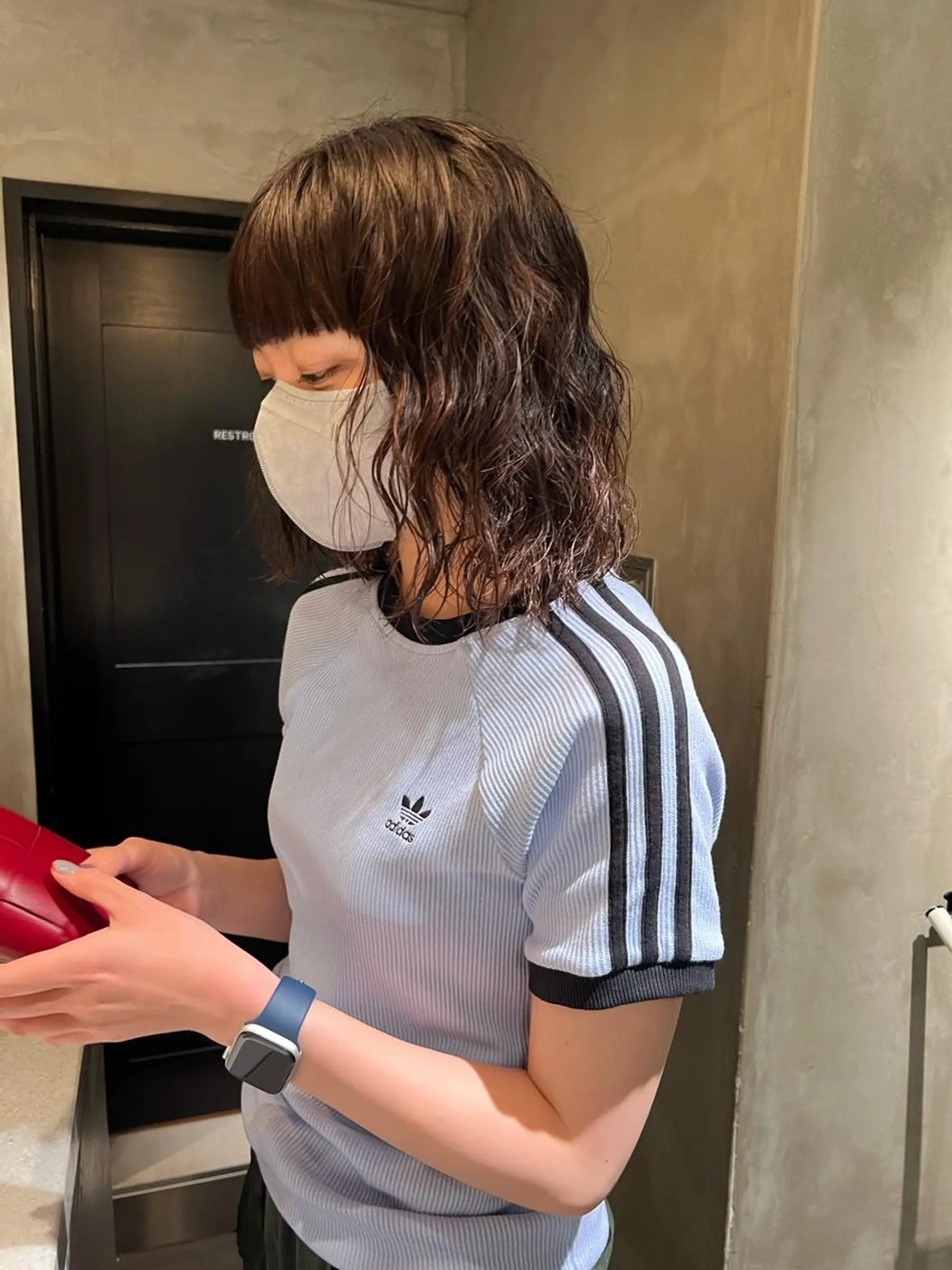 ミディアム パーマ カット パーマ トリートメント アンニュイヘア🪽 ayumiのヘアスタイル