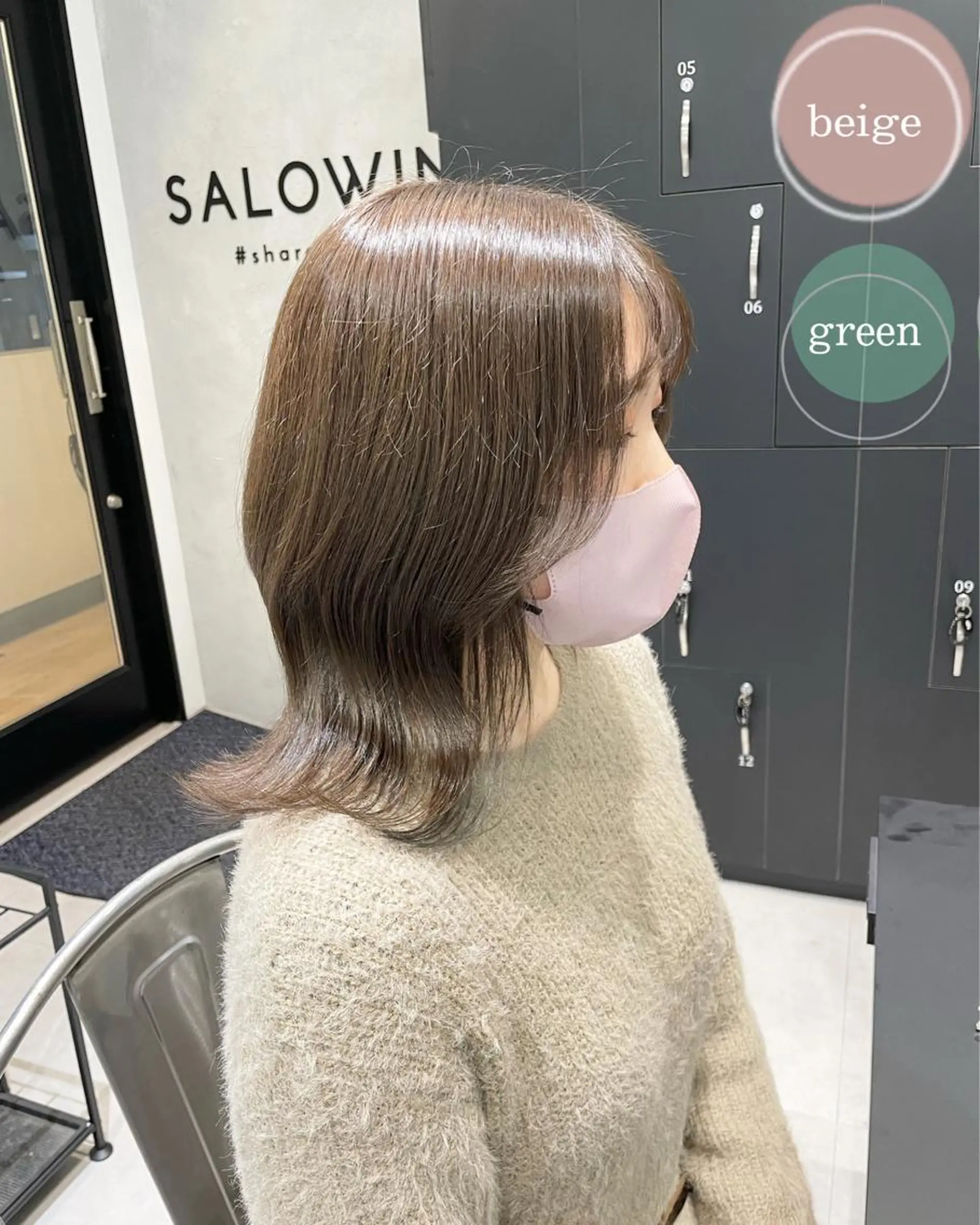 ミディアム 【美容室が苦手な方 専問美容室】MIHOのヘアスタイル