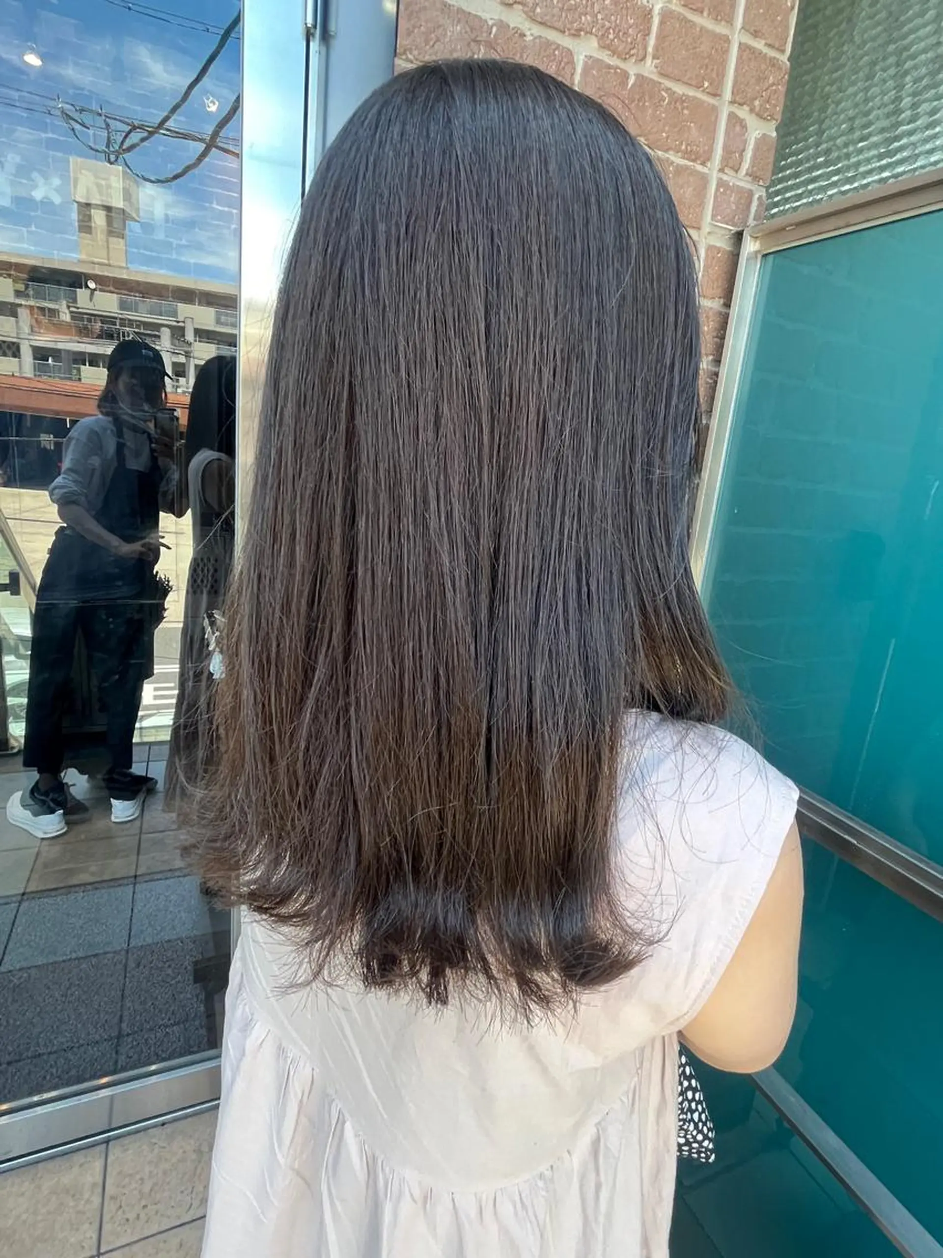 セミロング カラー パーマ ヘアアレンジ メンズ キッズ ネイル マツエク・マツパ アイブロウ メンズブリーチ メンズハイライト メンズインナーカラー メンズ韓国風 ブリーチ カット ヘアカラー パーマ トリートメント ヘッドスパ times salon名駅所属・久木原 ゆりのヘアスタイル