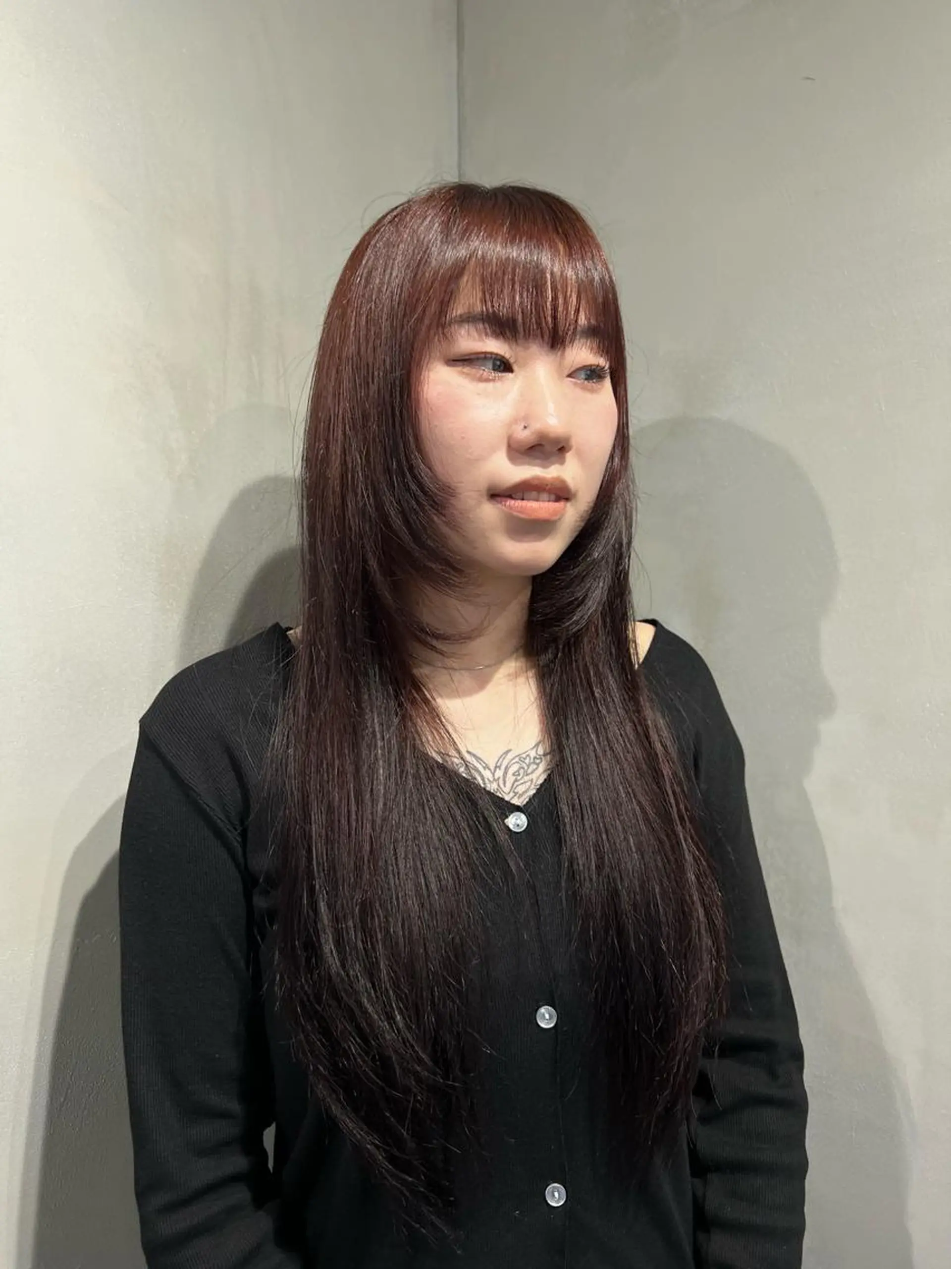 ロング 🐺立川のウルフ屋 さん🐺おかみ🐺のヘアスタイル