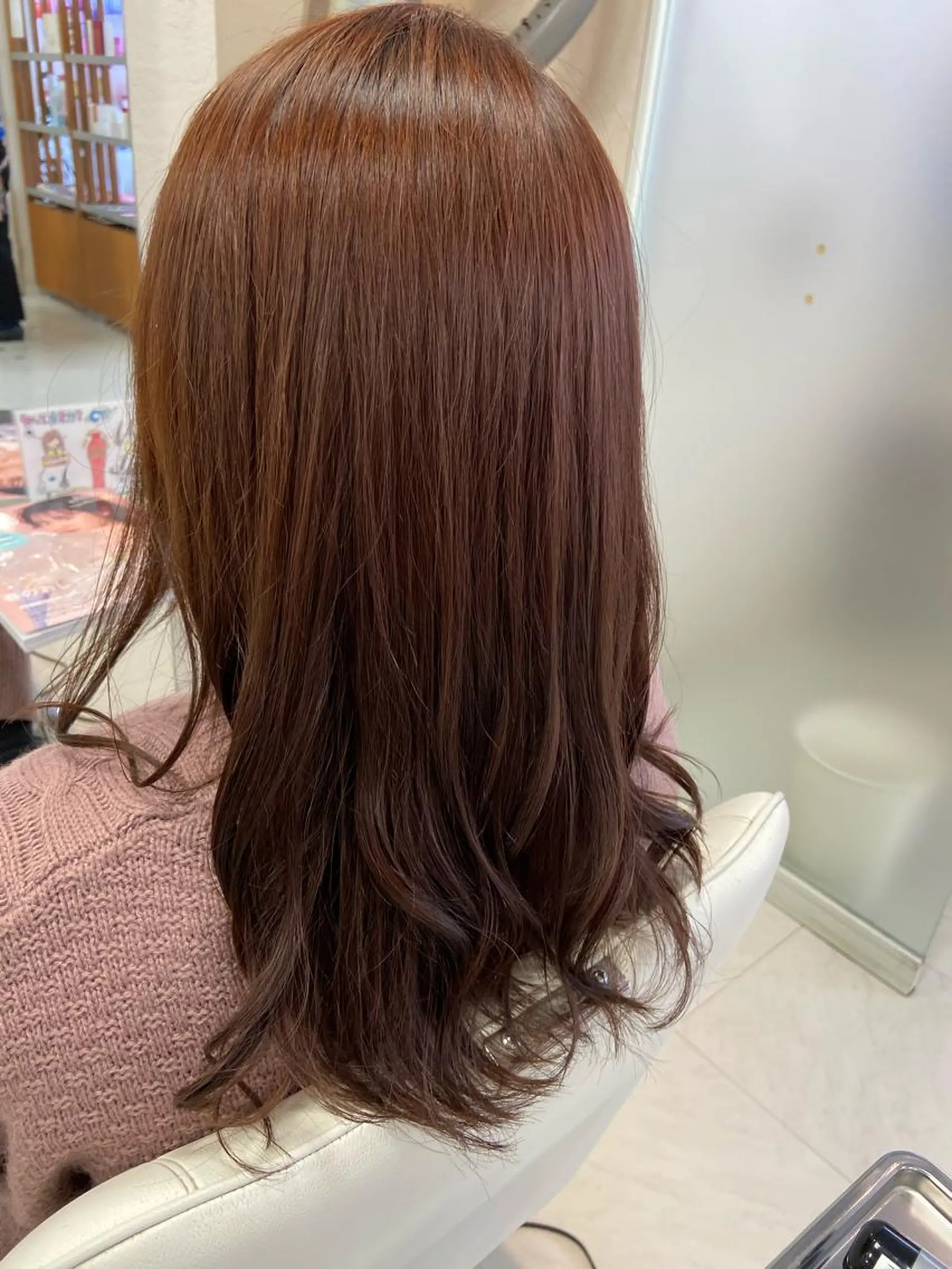 ロング トリートメント 菊地 美憂のヘアスタイル
