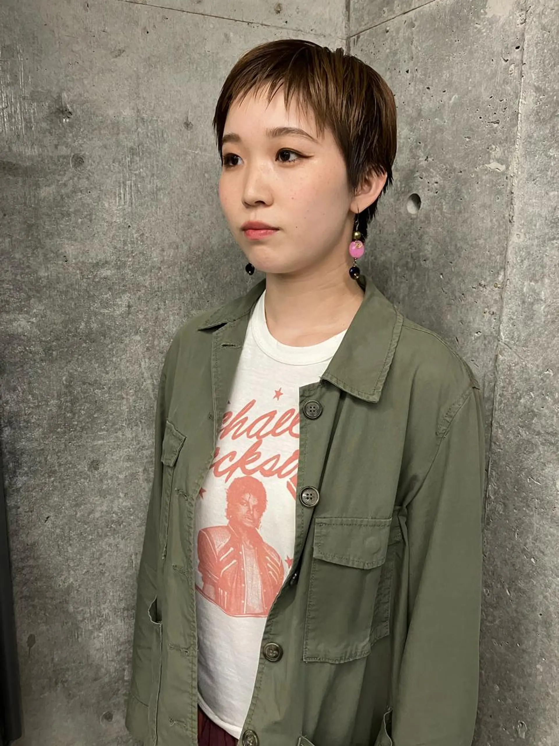 ショート 似合わせカットカラー 👩MINAのヘアスタイル