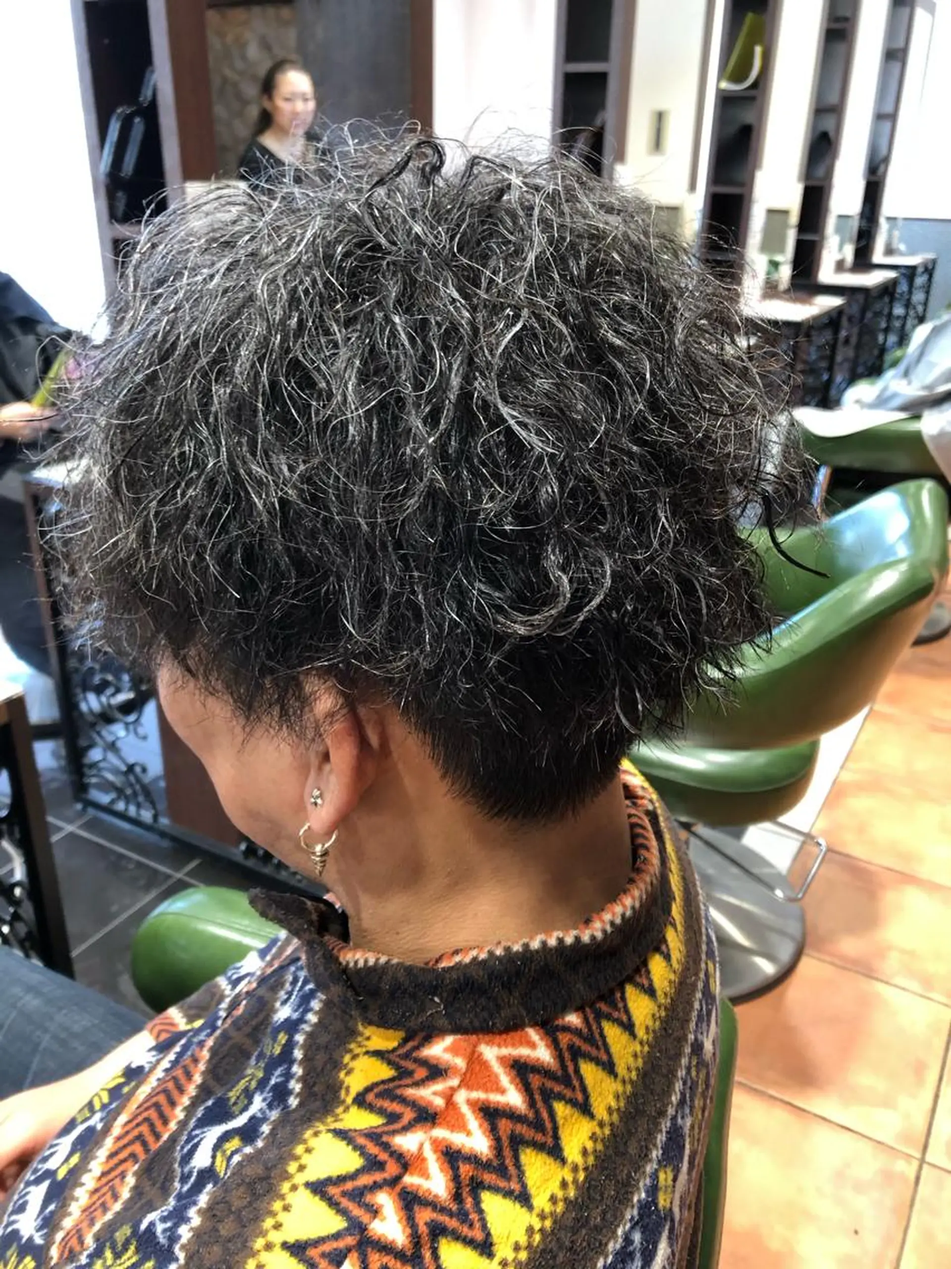 メンズ メンズパーマ メンズツイストパーマ ツイストパーマ 加瀬 真弓のヘアスタイル