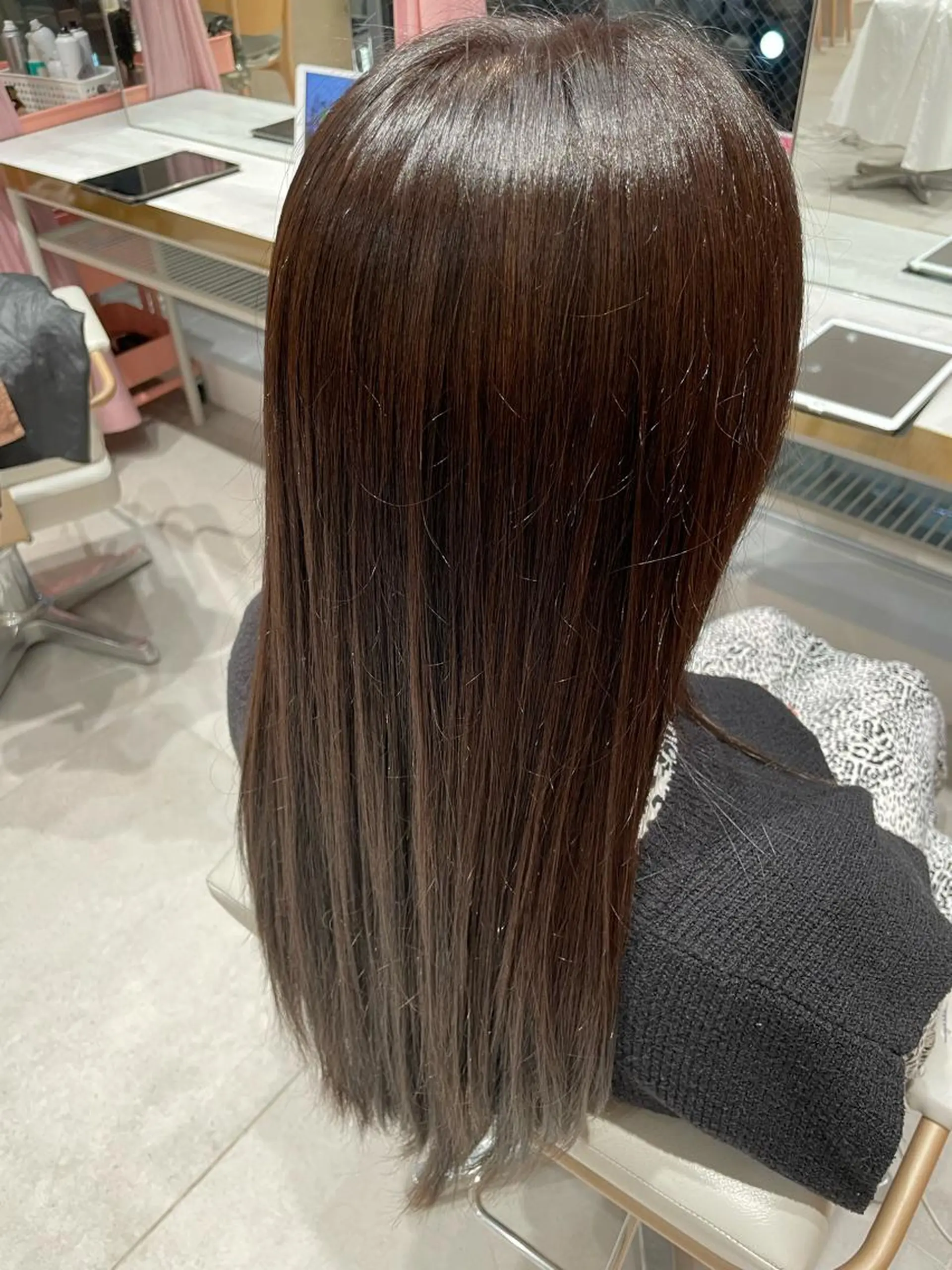 カラー ヘアカラー トリートメント 顔周り/透明感カラー /韓国ヘア/TAKUのヘアスタイル