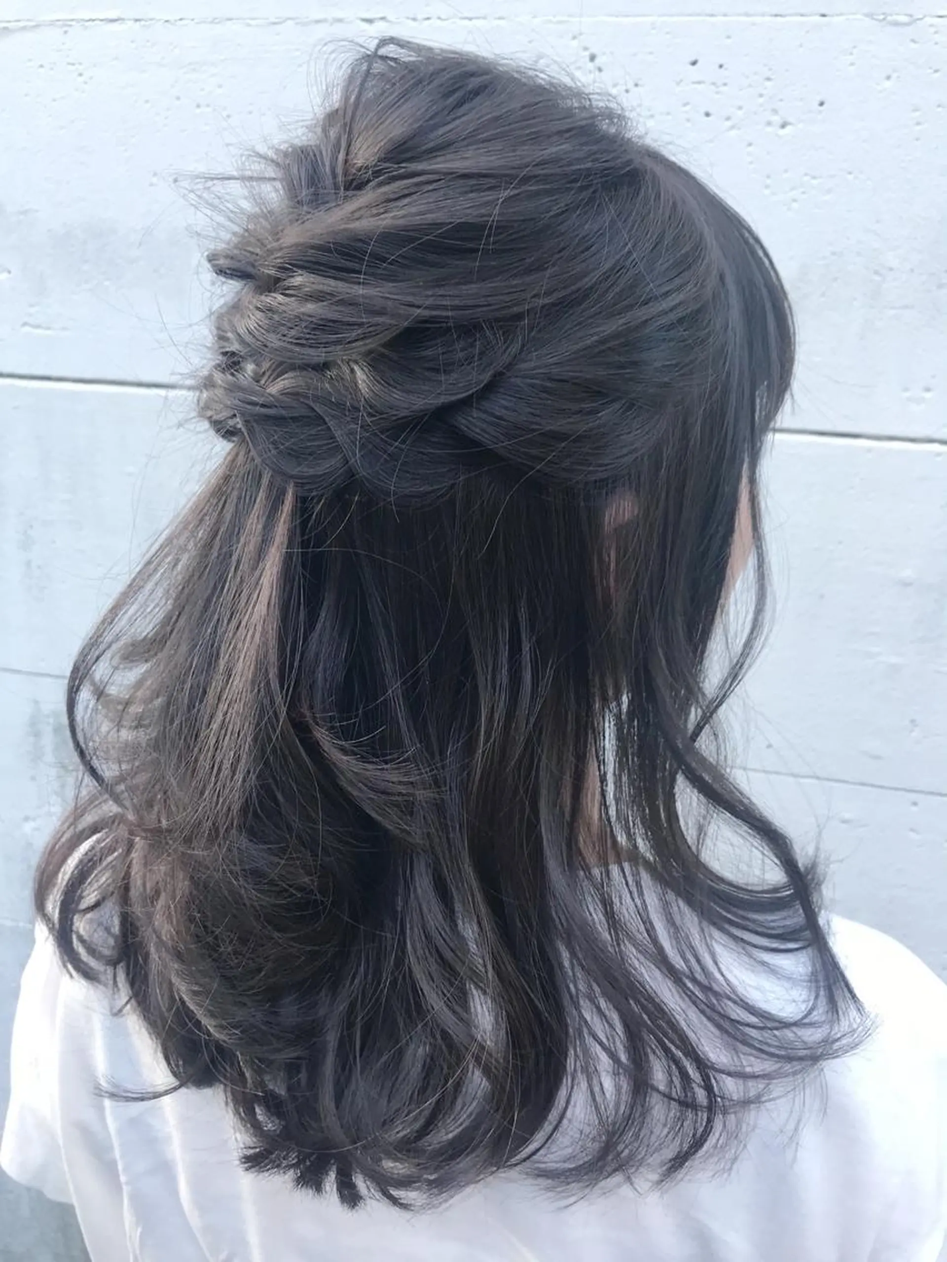 ミディアム カラー ヘアアレンジ レイヤーカット/艶髪 🎀笠原 優花🎀のヘアスタイル