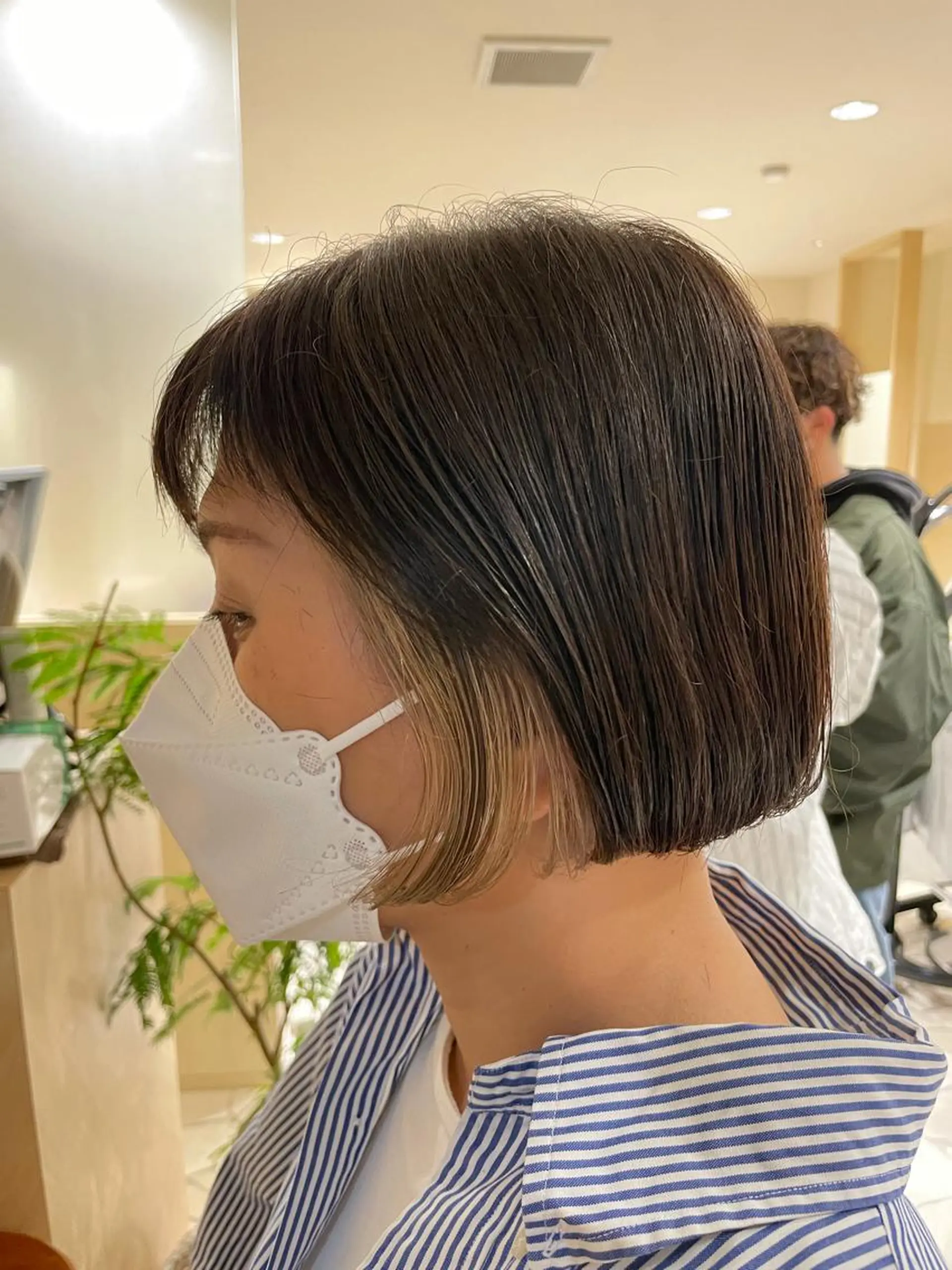 ショート 大石 陽菜のヘアスタイル