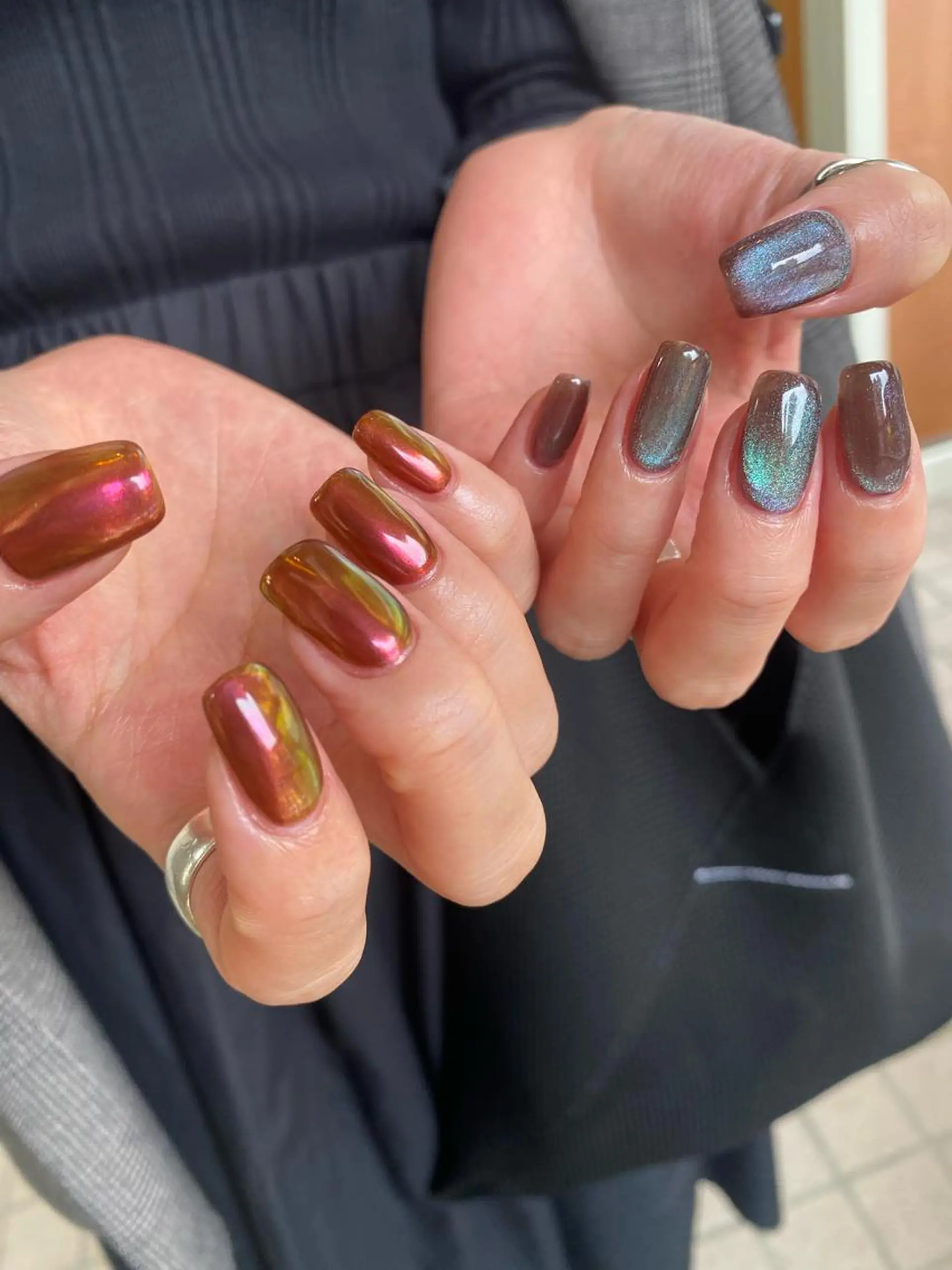 ネイル ワンカラーネイル ハンドネイル nable.所属・栗林 実莉のネイルデザイン