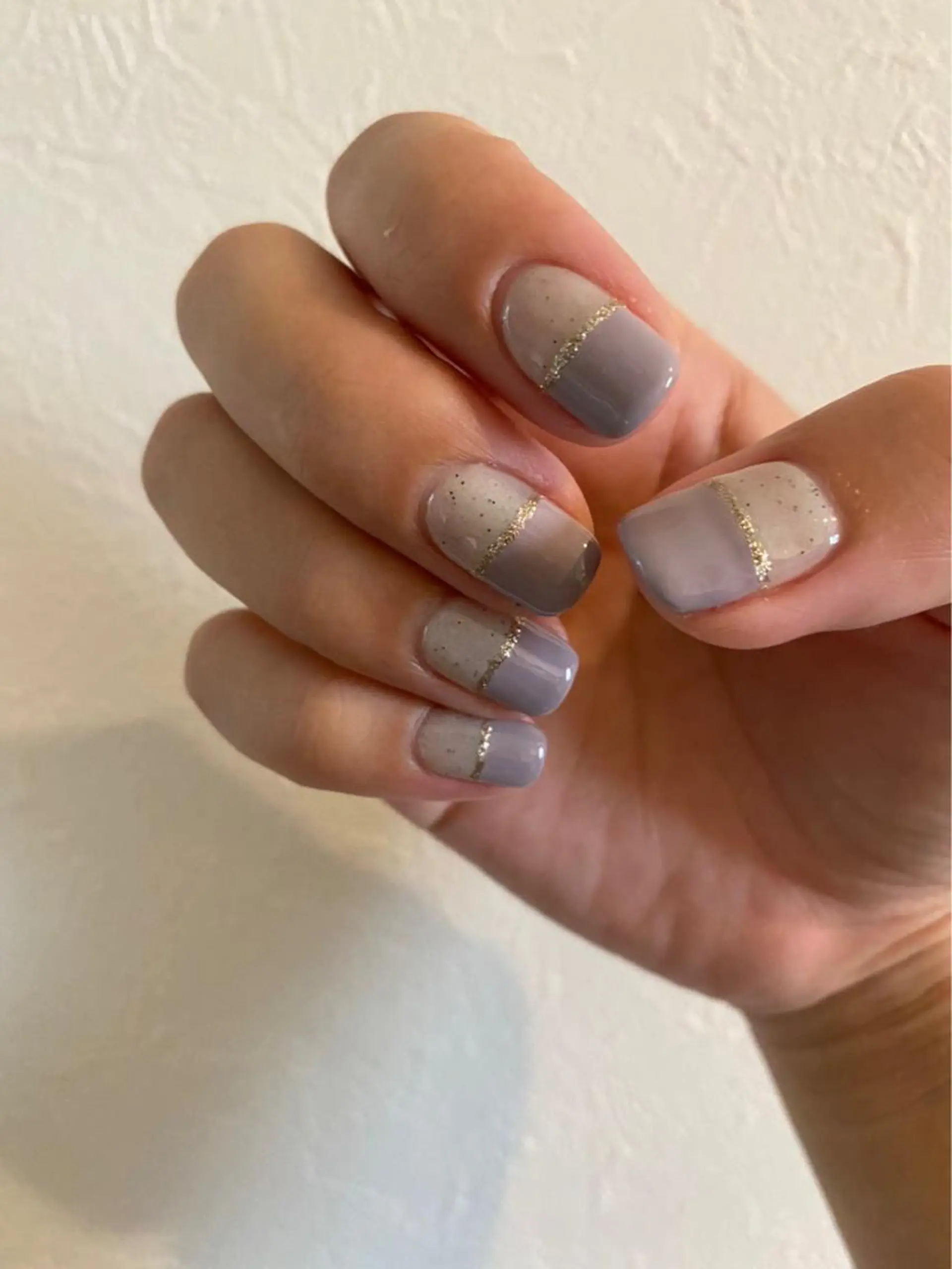 ネイル カジュアル フレンチネイル 自宅サロン FeelFreeのネイルデザイン