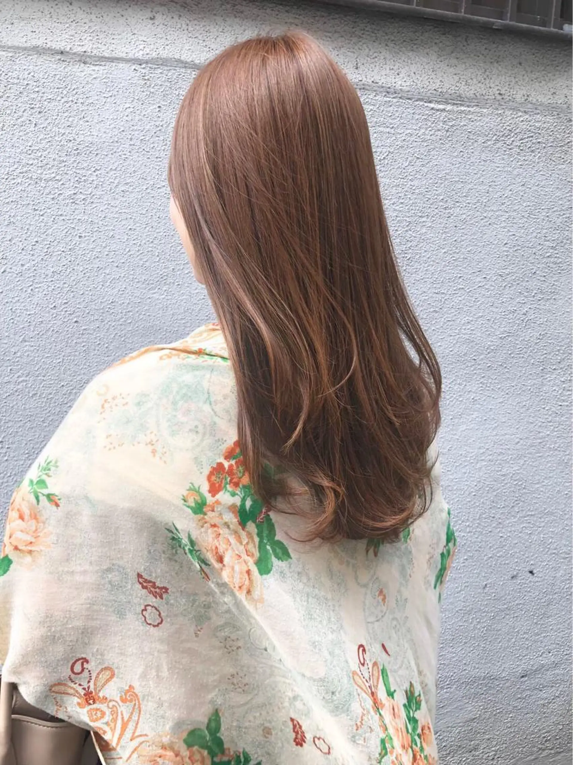 ロング ヘアカラー トリートメント シンタニナオト /梅田茶屋町のヘアスタイル