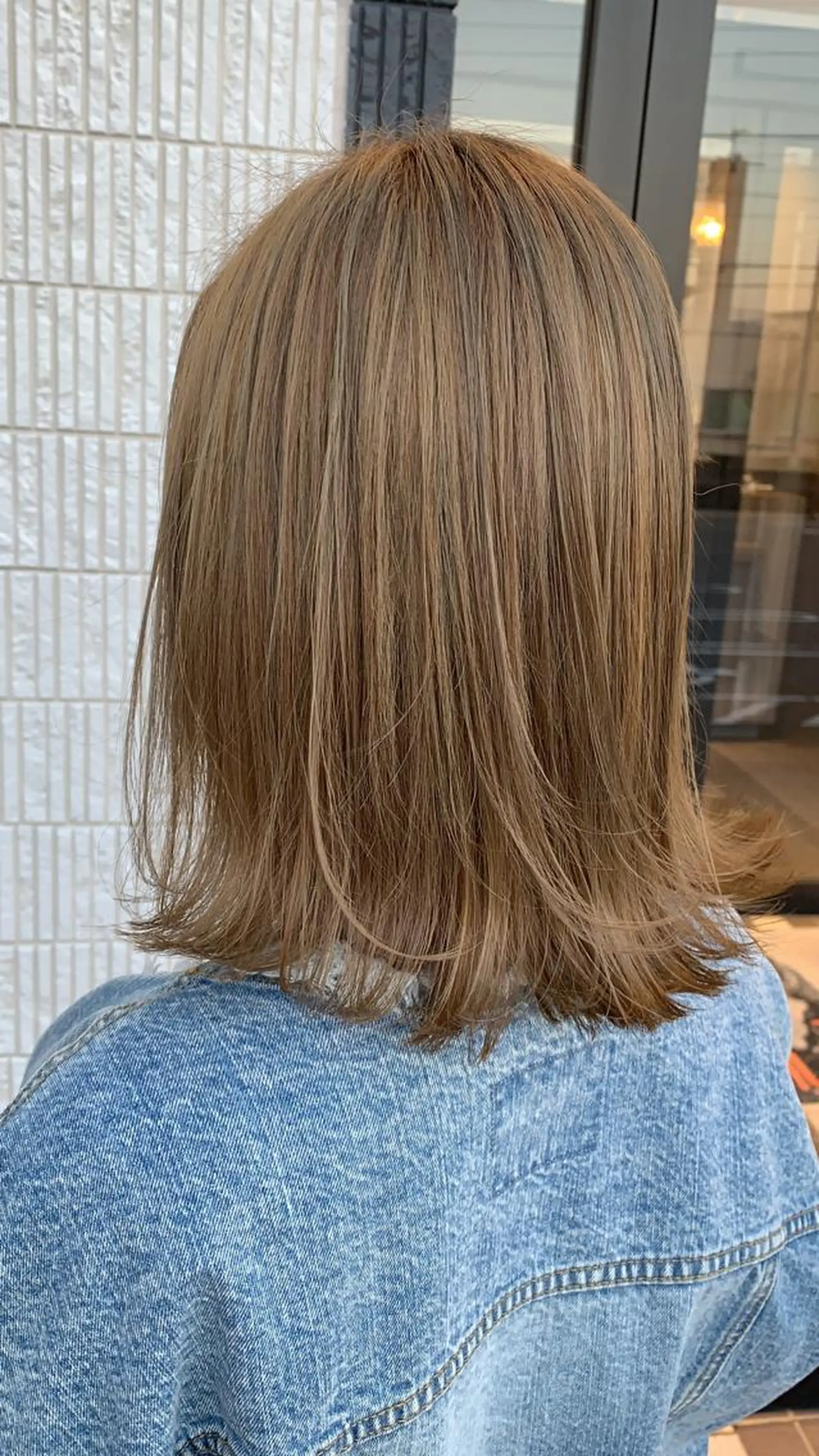 ショート カラー ハイトーンカラー ボブ 外ハネヘア カット ヘアカラー トリートメント 古畑 佑悟のヘアスタイル