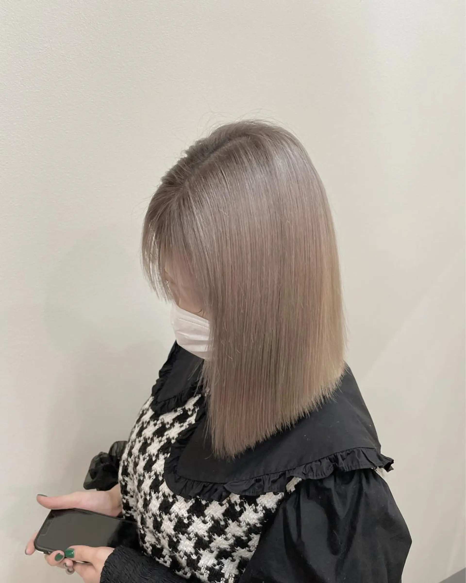 ミディアム カラー かわさき ともやのヘアスタイル