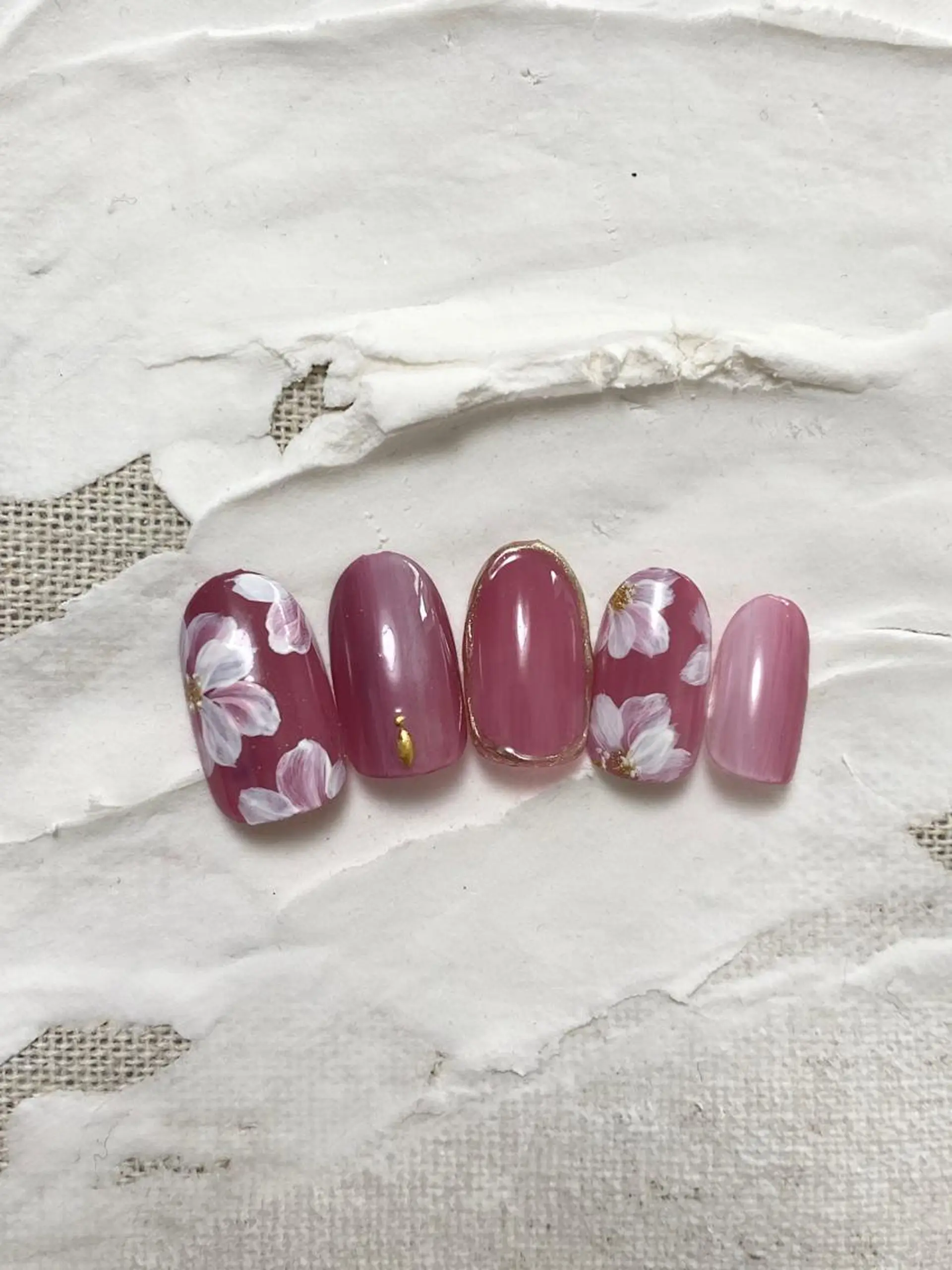 ネイル グラデーション ハンドネイル mellow mのネイルデザイン