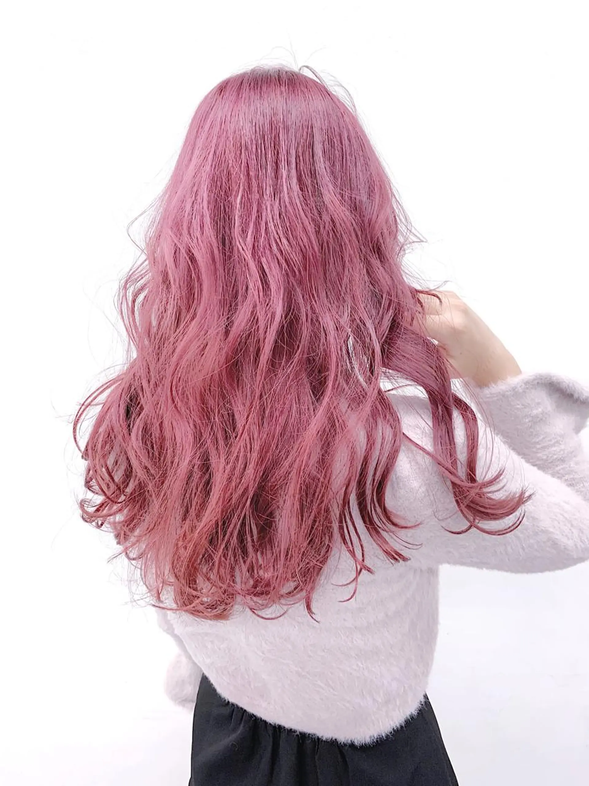 ミディアム カラー ヘアカラー ヘアセット 柔らかbeige モトキのヘアスタイル