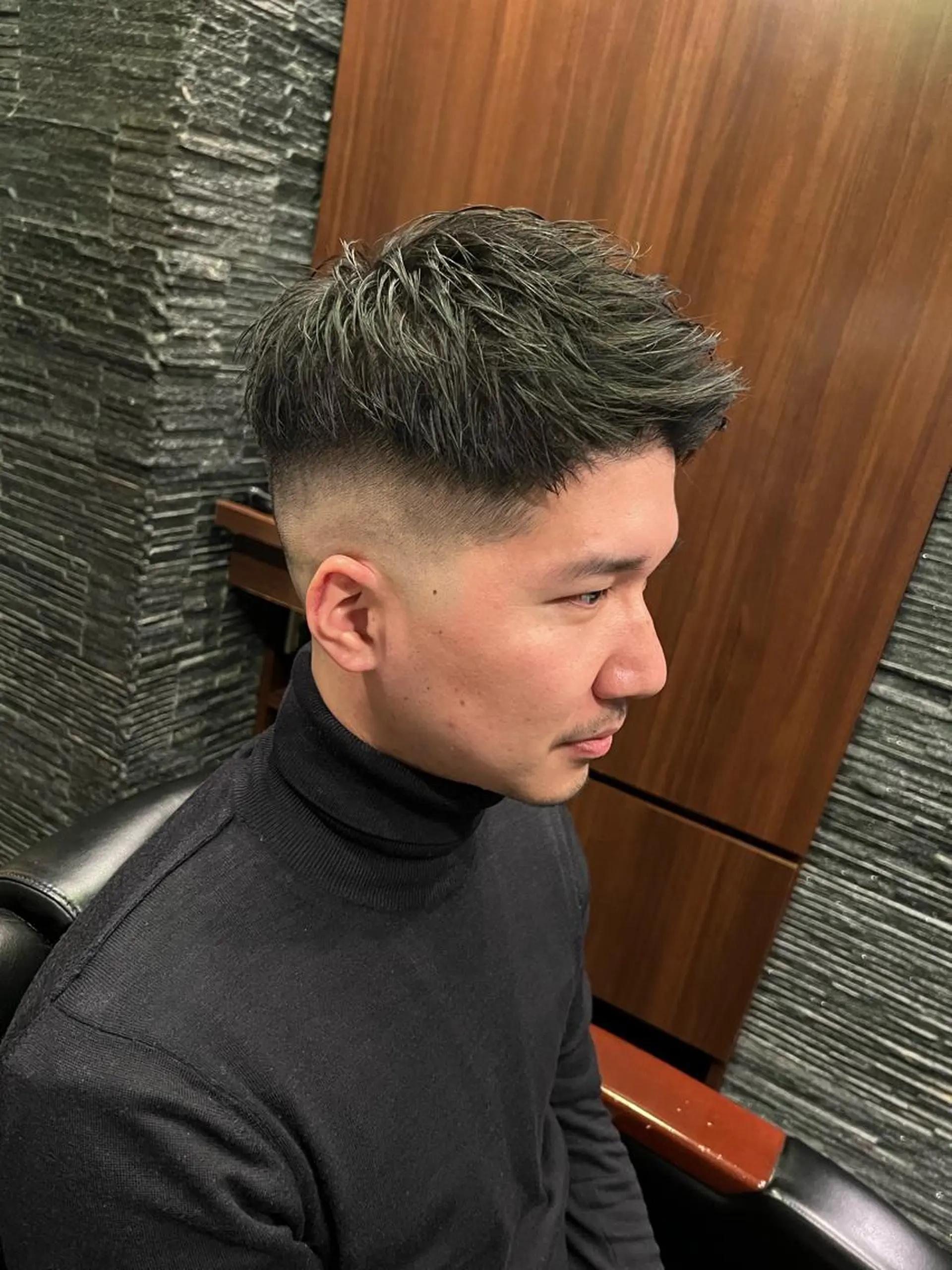 ショート メンズ 大久保 竣太のヘアスタイル