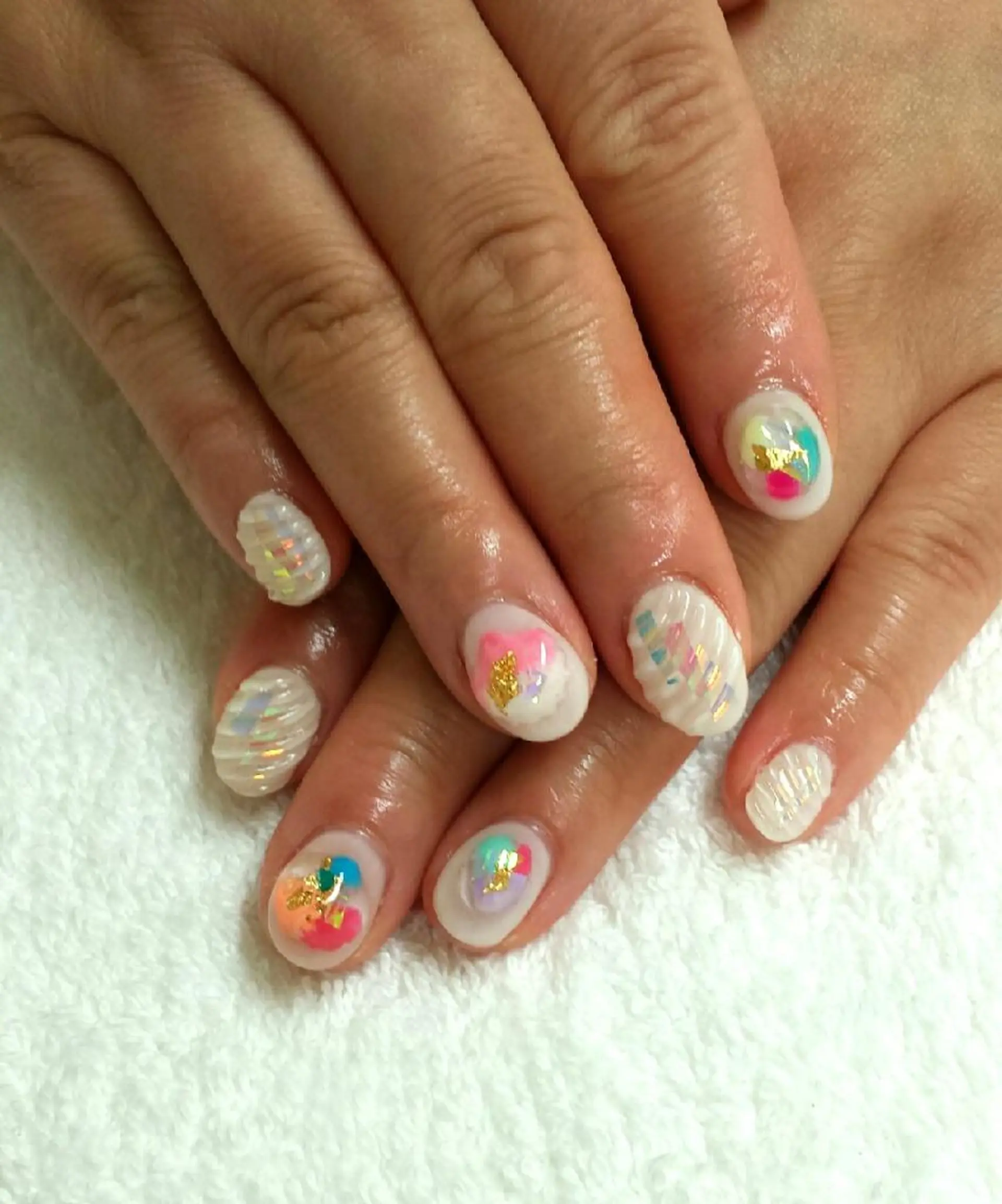 ネイル 河野ちえ (雑誌掲載サロン)のネイルデザイン