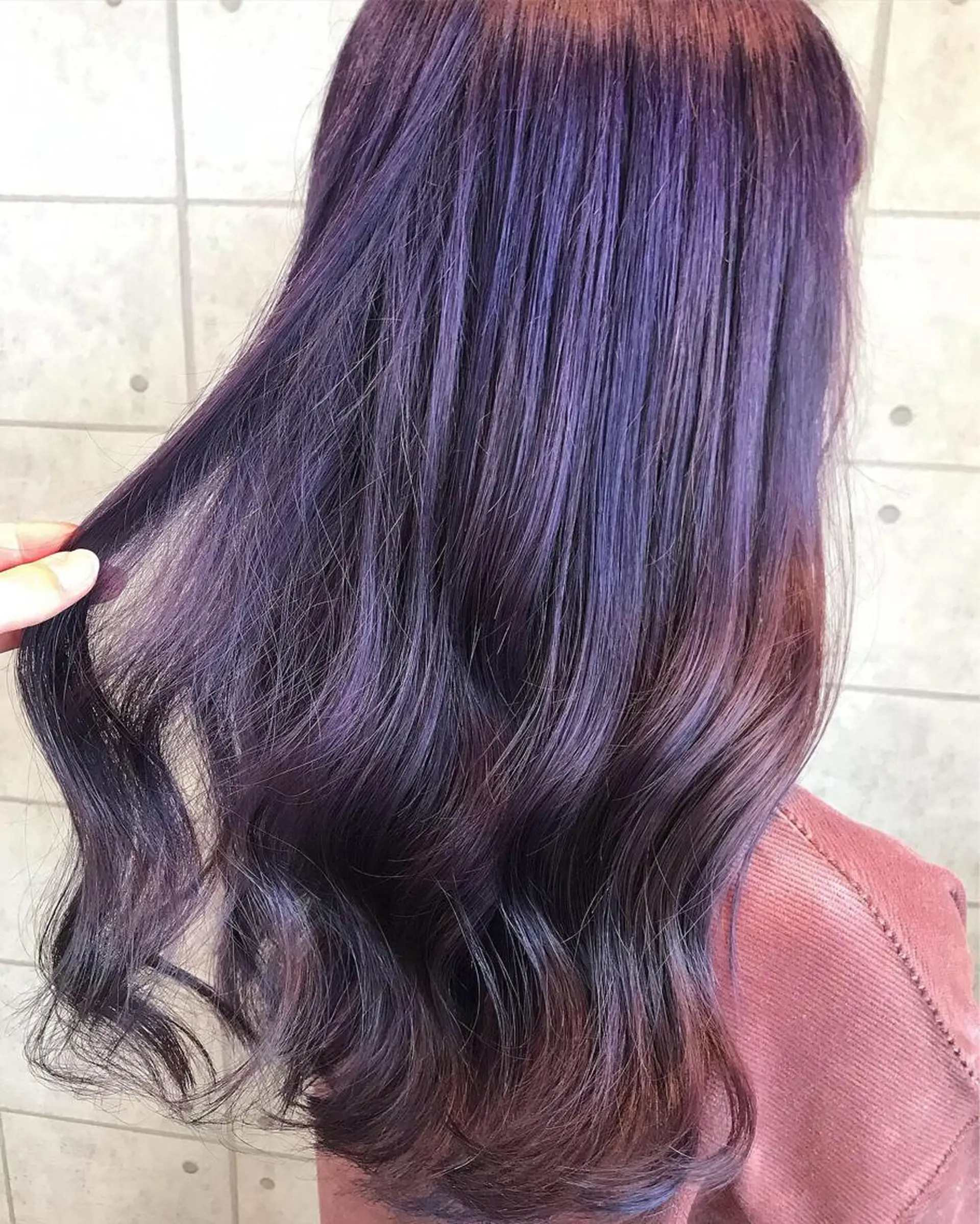 ロング カラー knock【ノック】所属・烏丸韓国ヘア🇰🇷 ayaka🎀のヘアスタイル