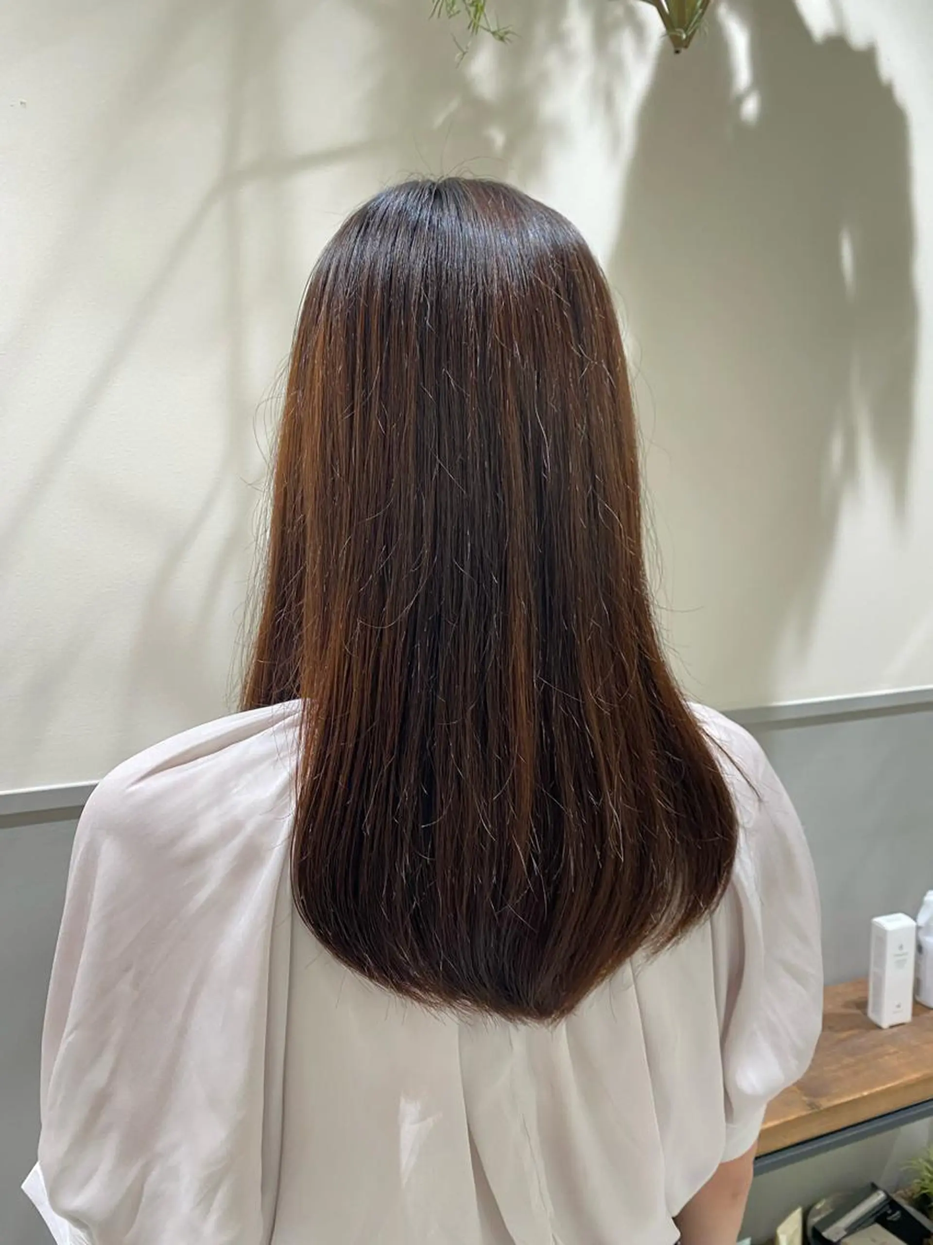 ロング 増田 枝里子のヘアスタイル