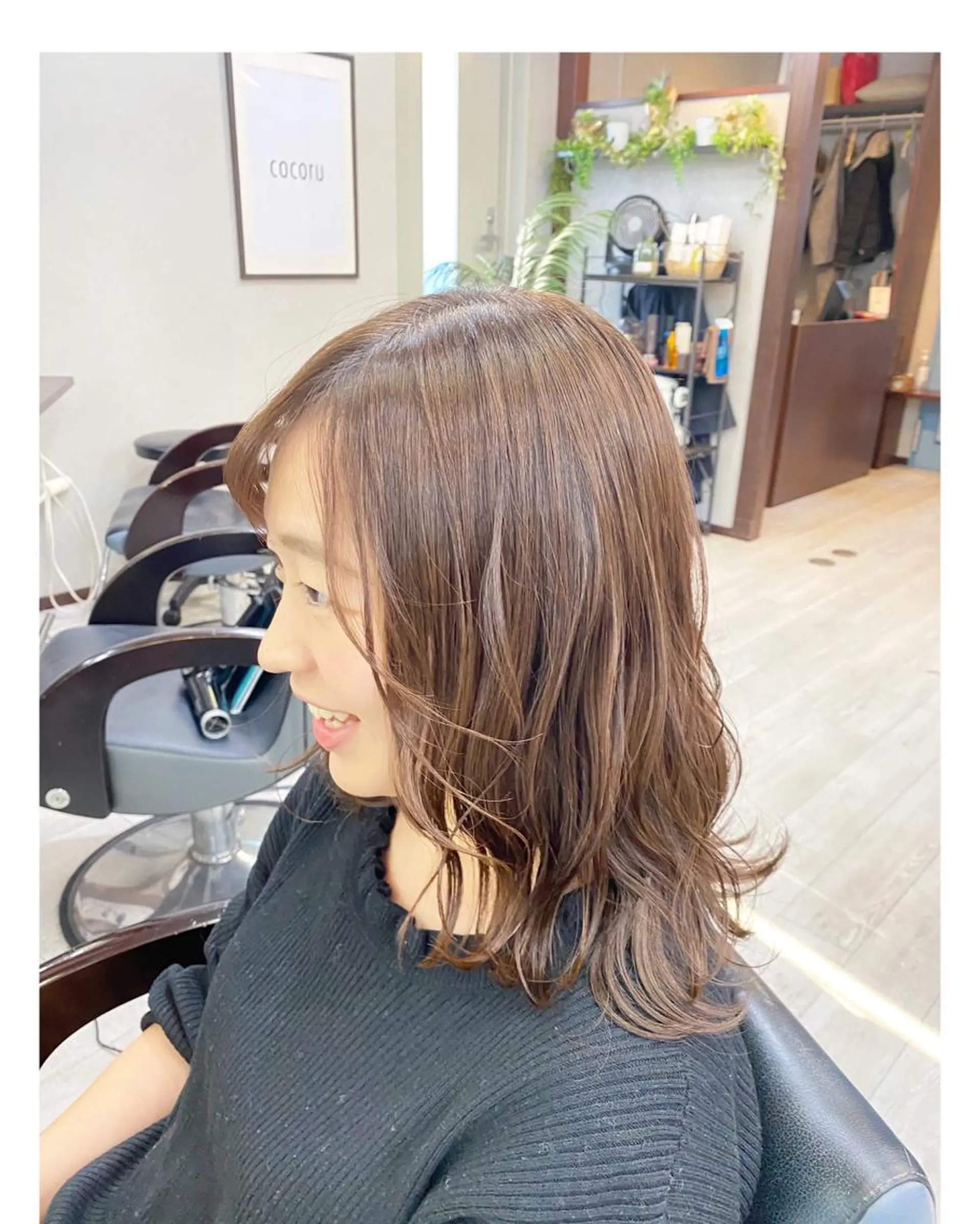 ミディアム カラー ブラウンカラー ナチュラルブラウン カット ヘアカラー トリートメント cocoru所属・＊横浜駅＊ 金子 誠也のヘアスタイル