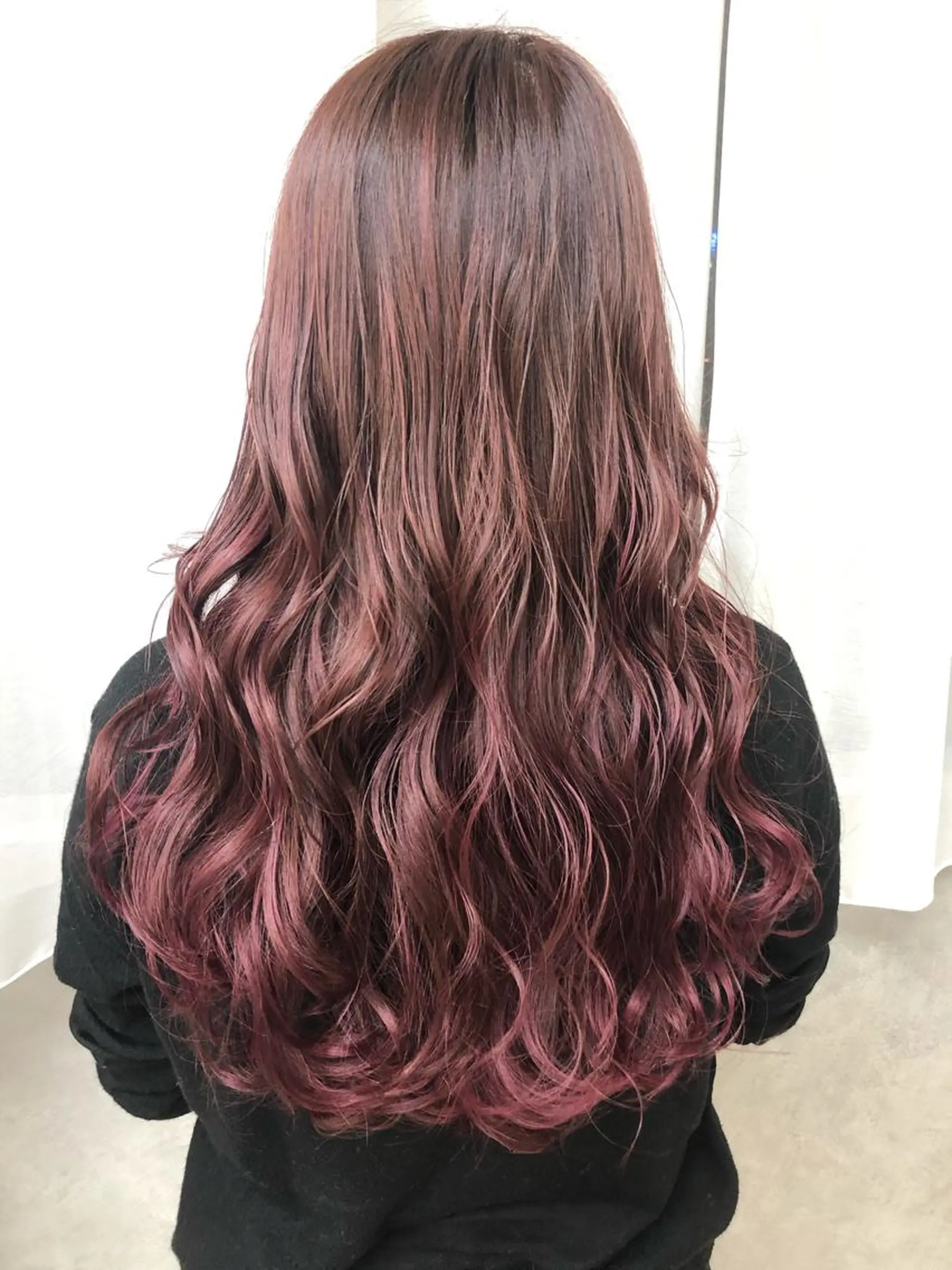 ロング カラー ヘアアレンジ 天野 涼のヘアスタイル