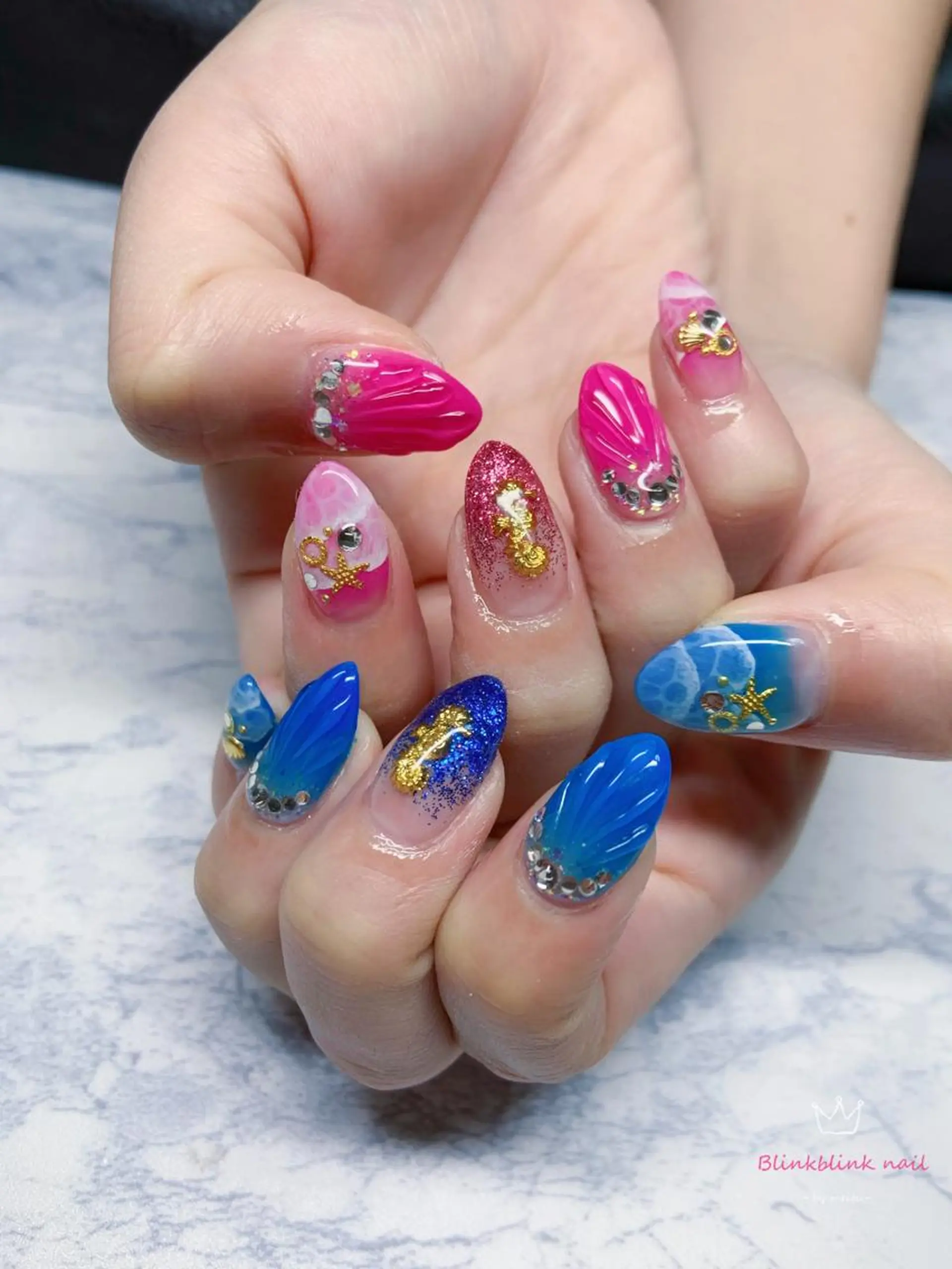 セミロング ネイル Style Nailのネイルデザイン