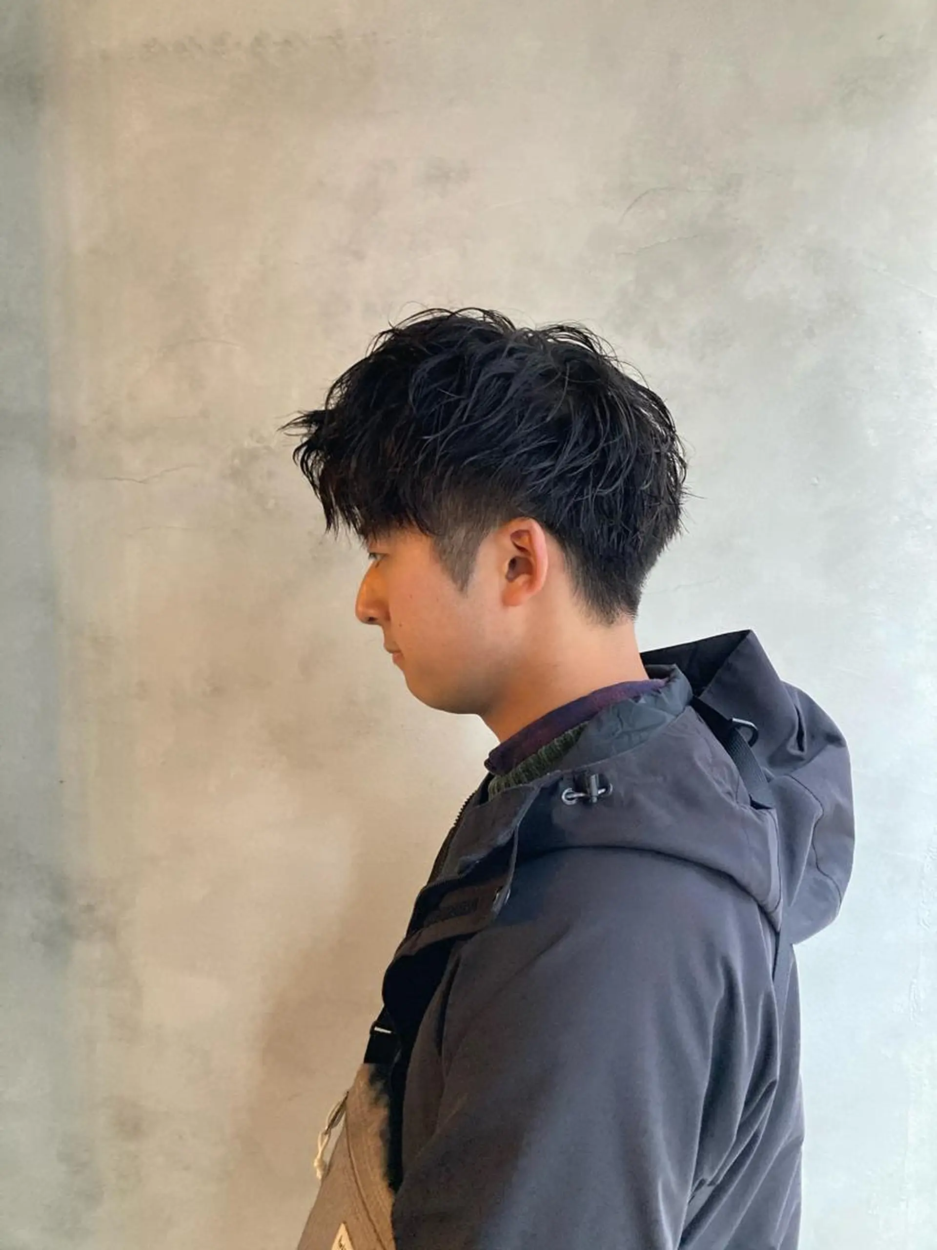 パーマ メンズ カット パーマ メンズサロン　アソビ元町店所属・メンズサロン アソビ元町のヘアスタイル