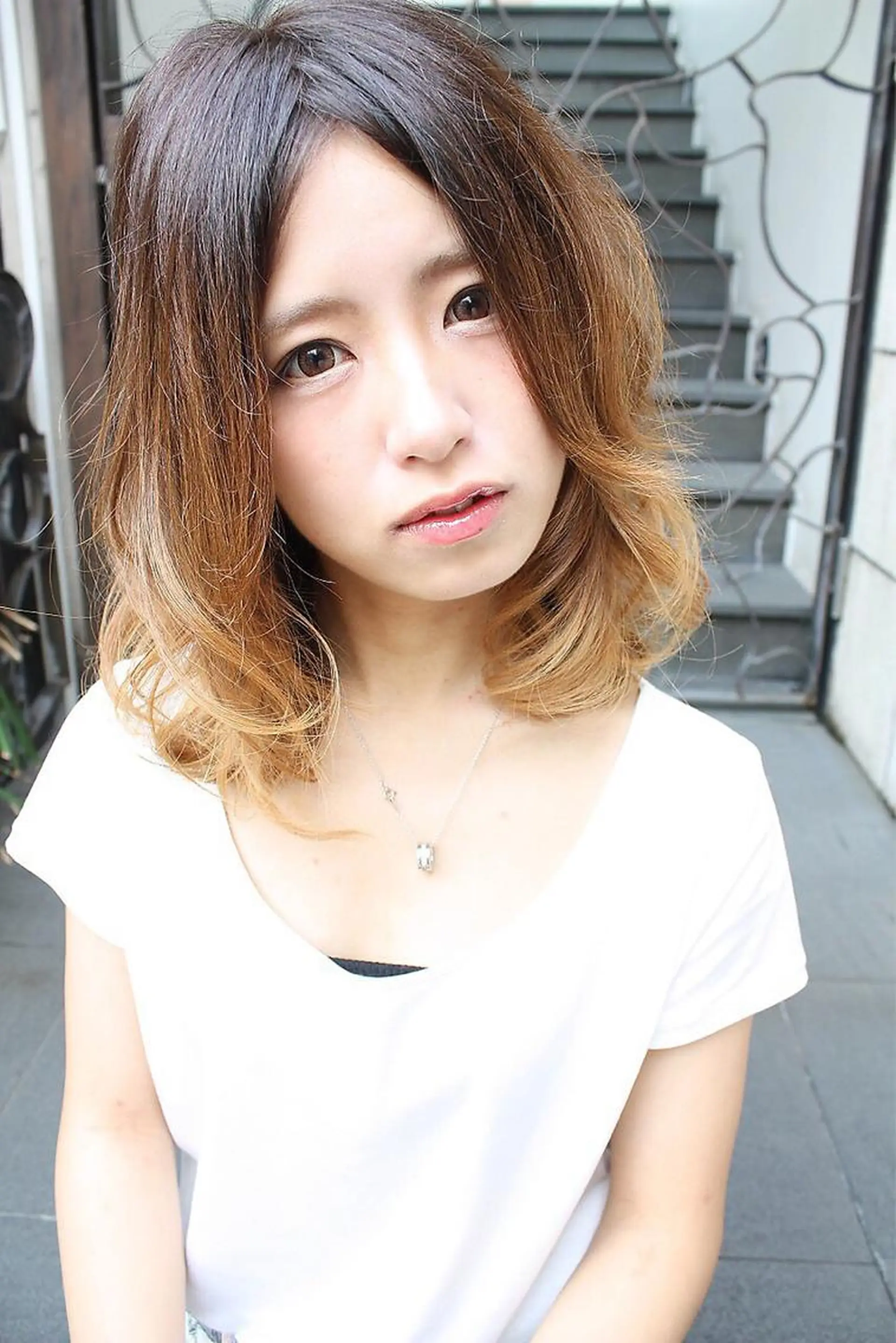 ミディアム カラー 美容室tuuli 大名店所属・tuuli トゥーリのヘアスタイル