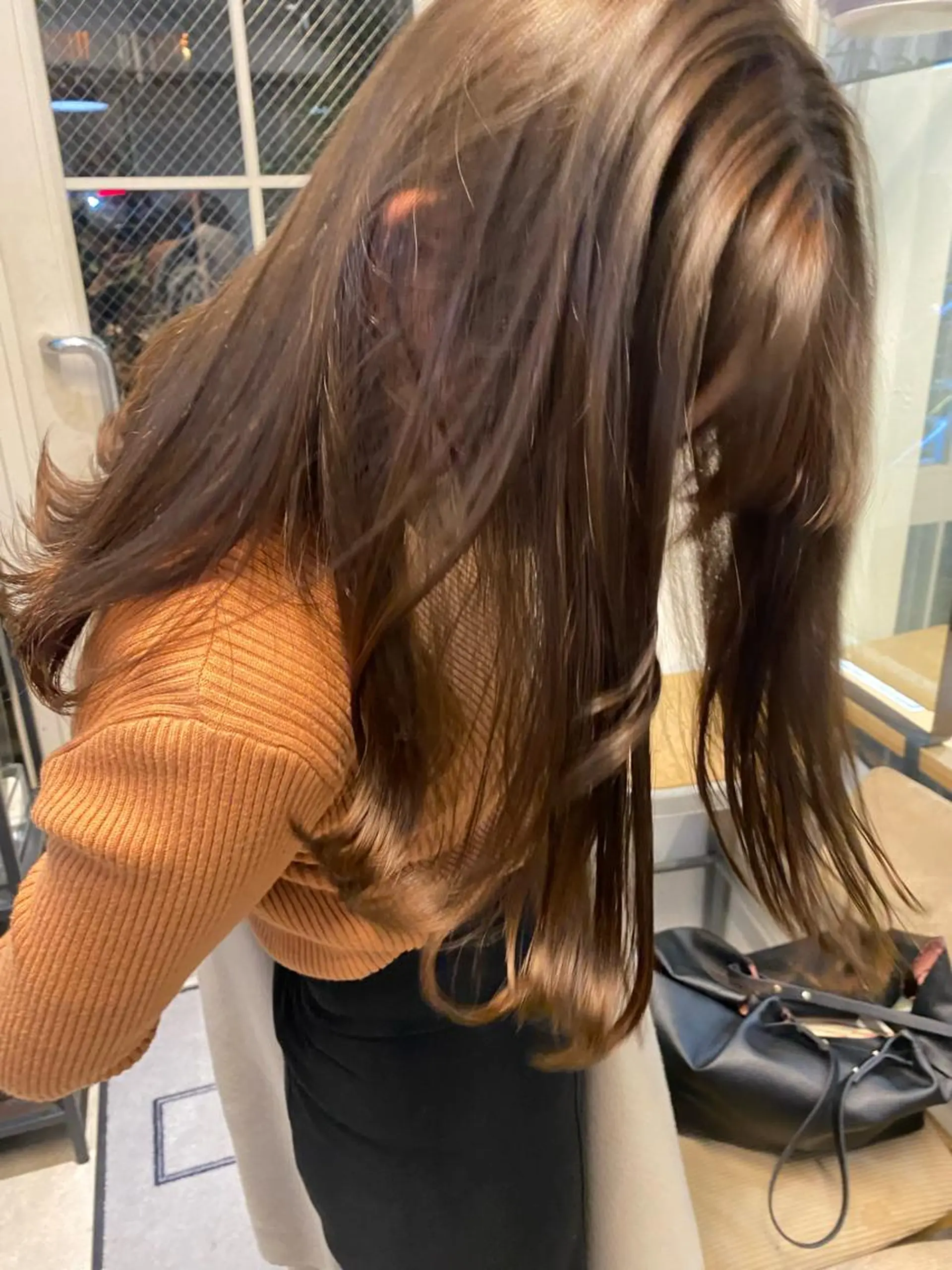 ロング カラー ヘアアレンジ ブラウンカラー トリートメント 縮毛矯正/カラー ✨️Mariamuのヘアスタイル