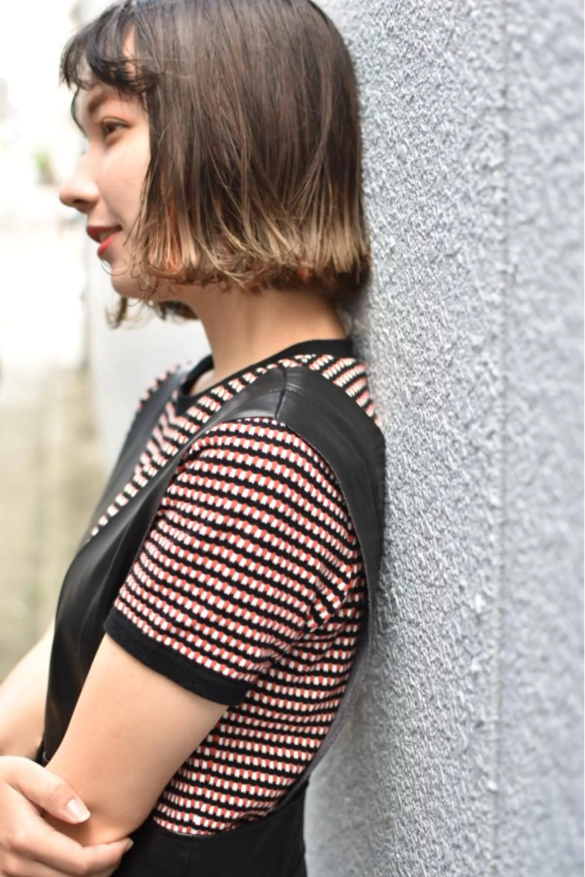 ショート カラー LUCAS所属・fuchigami suzunoのヘアスタイル