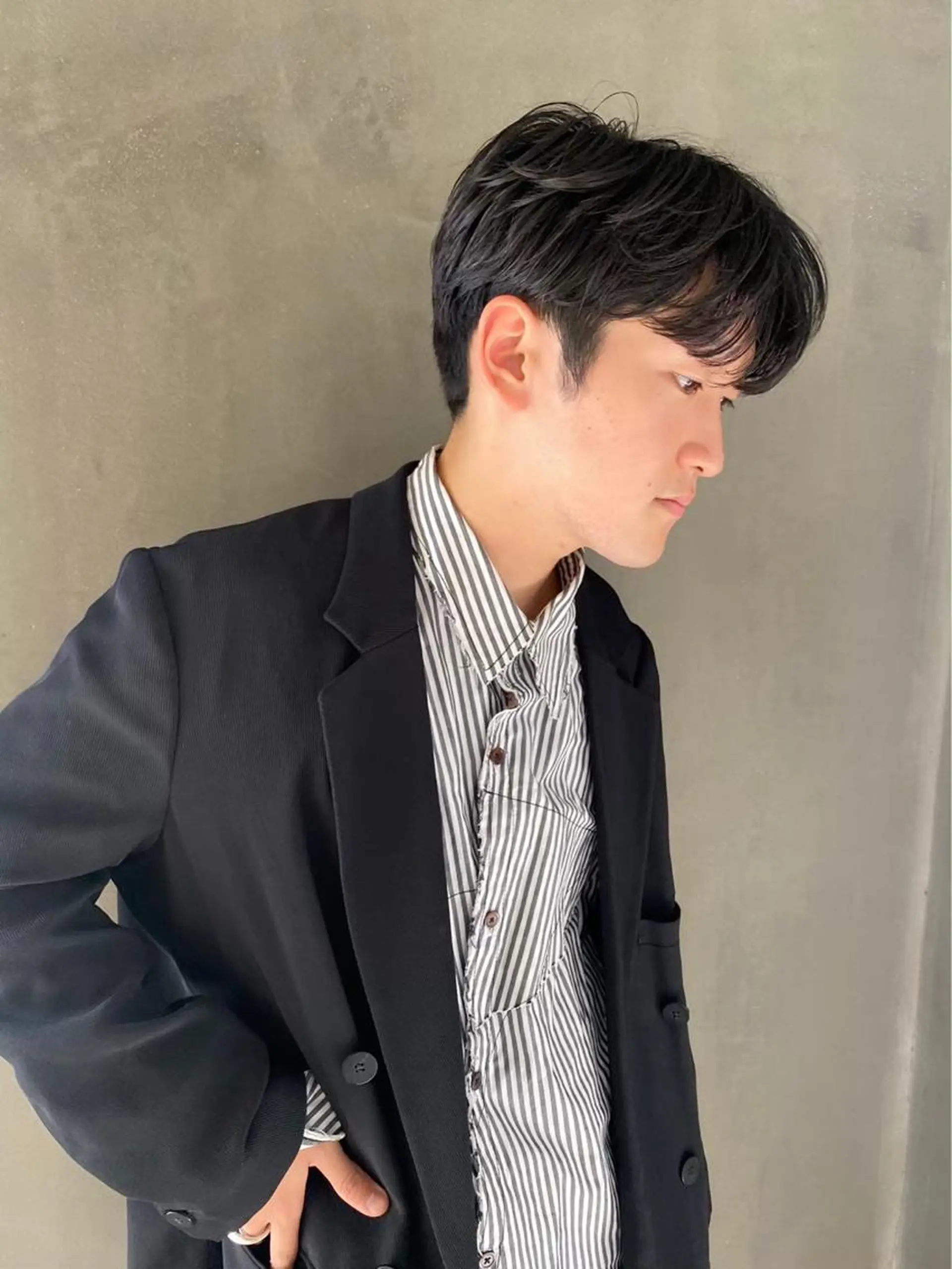 メンズ 吉田 夢のヘアスタイル