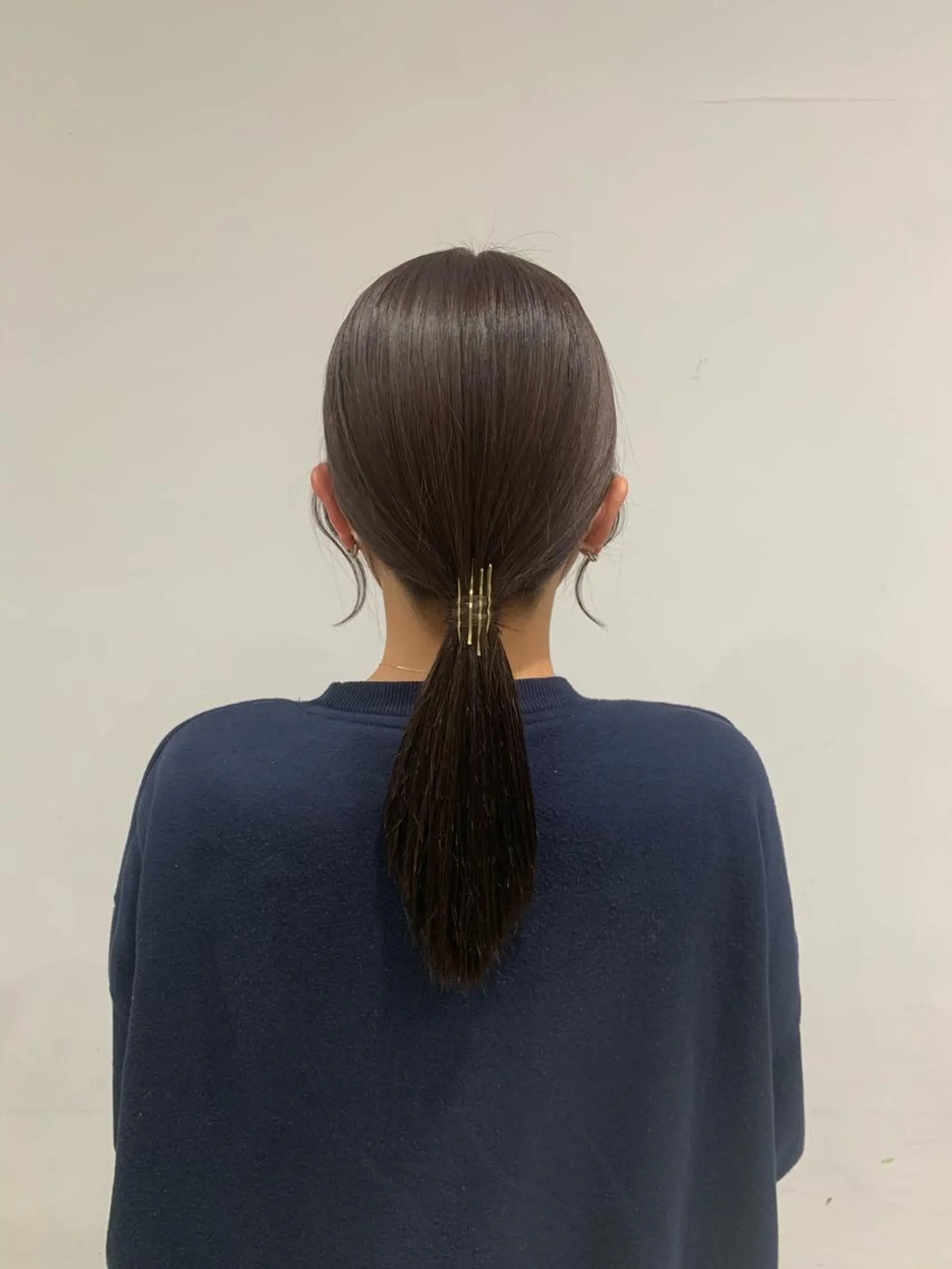 セミロング カラー ヘアアレンジ bob/ aoiのヘアスタイル