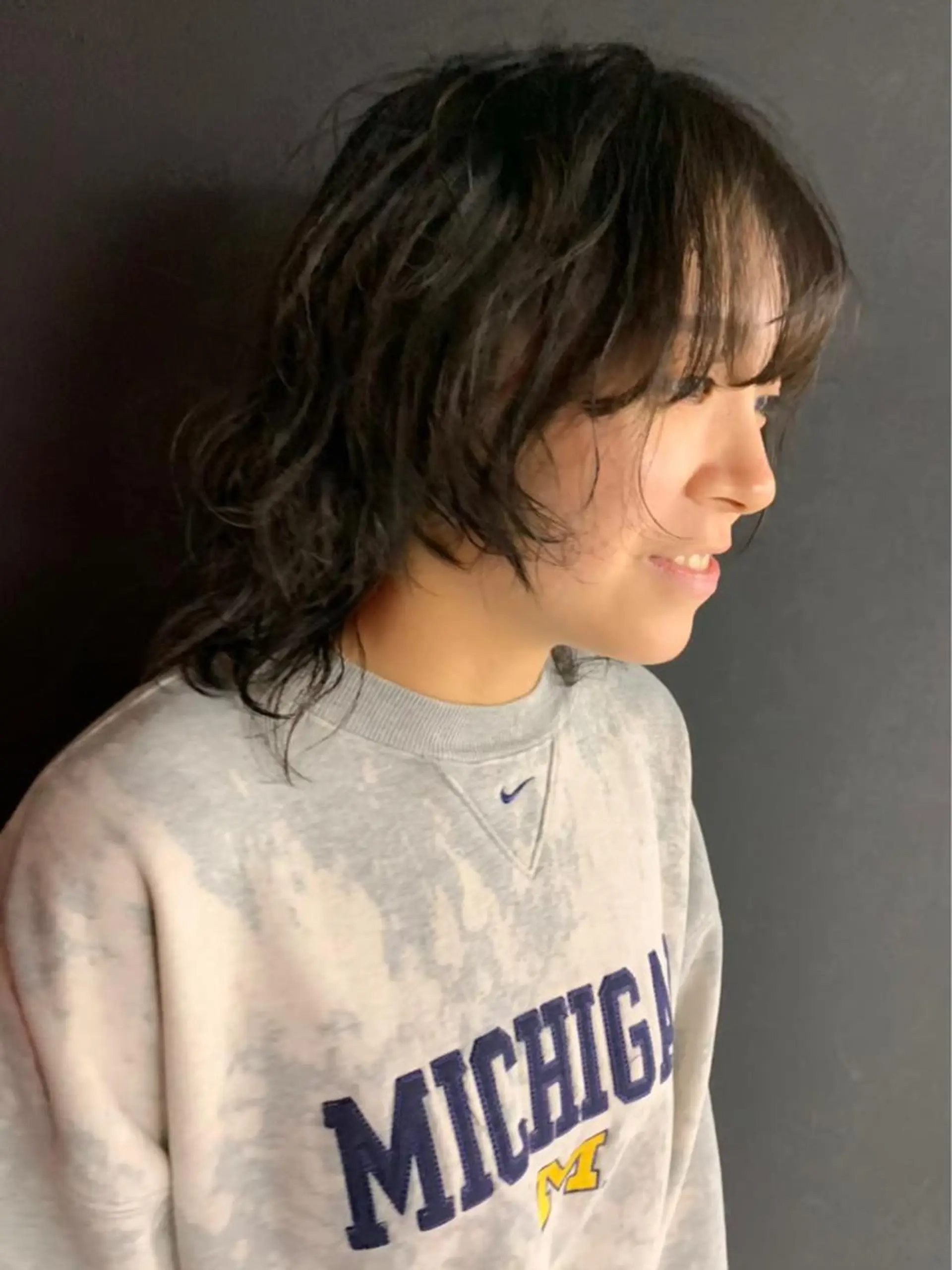 ミディアム カラー パーマ ヘアアレンジ メンズ キッズ ネイル マツエク・マツパ 架空〜KAQU〜所属・【clan】 NOGAMIのヘアスタイル