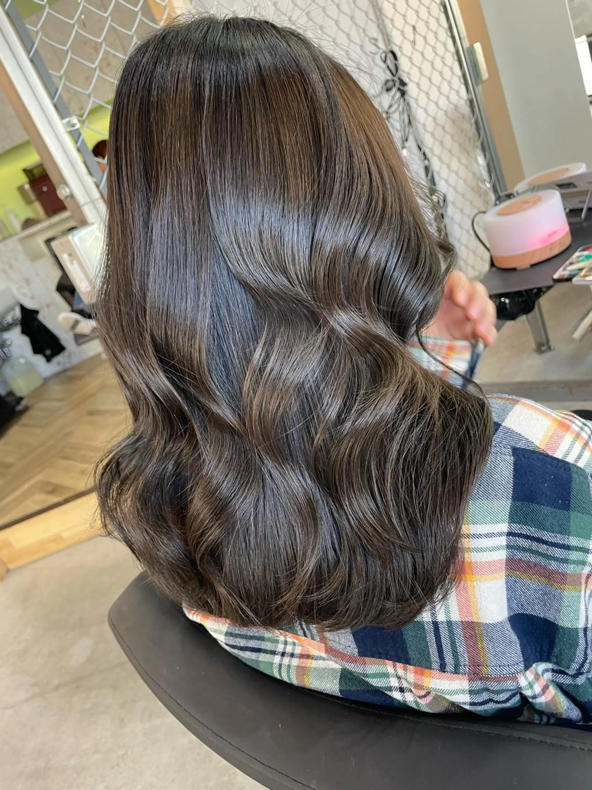 ミディアム カラー ブリーチ 透明感カラー Agu  hair you所属・♡ yumaのヘアスタイル