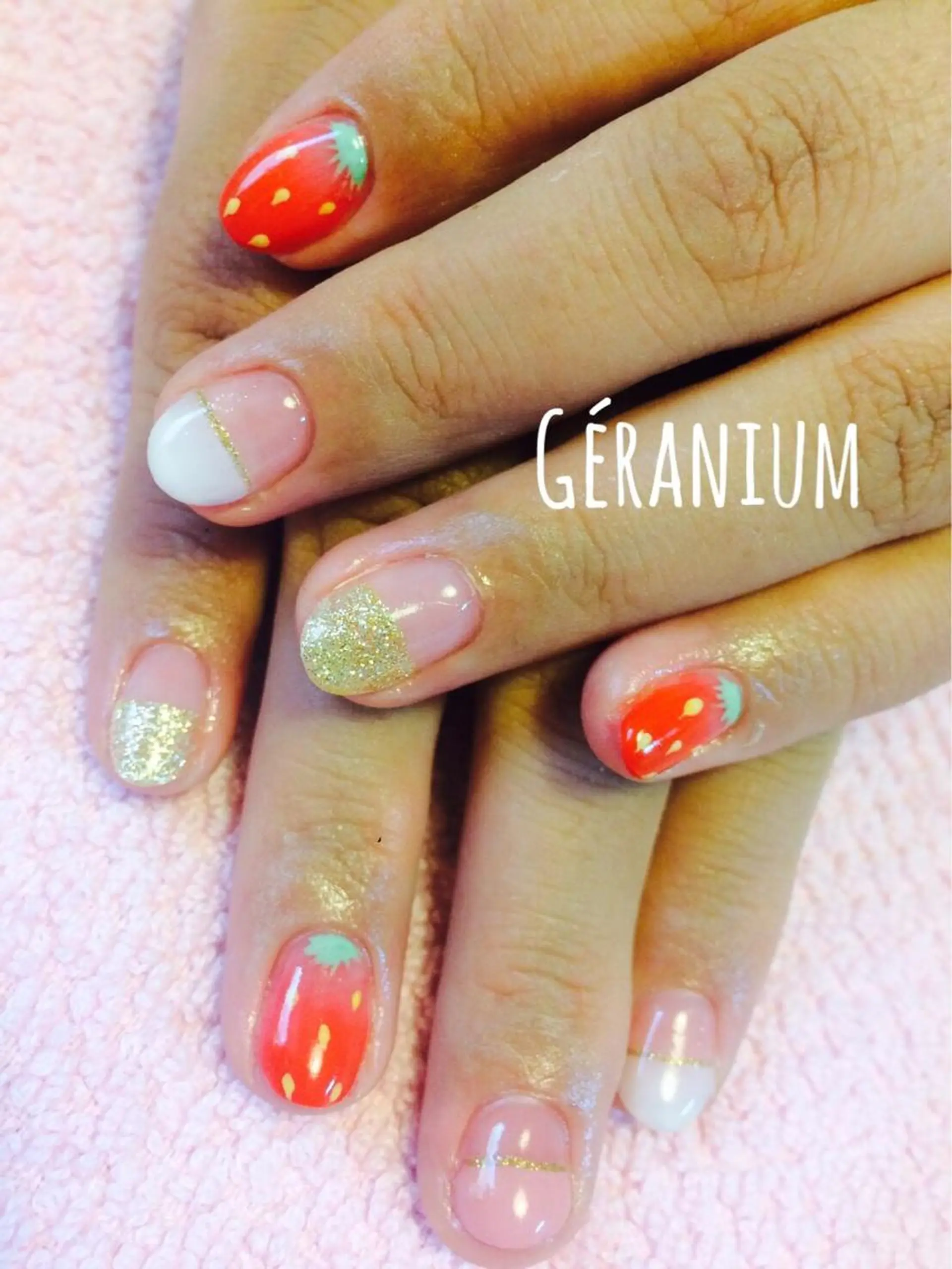 ネイル GéRanium Harukaのネイルデザイン